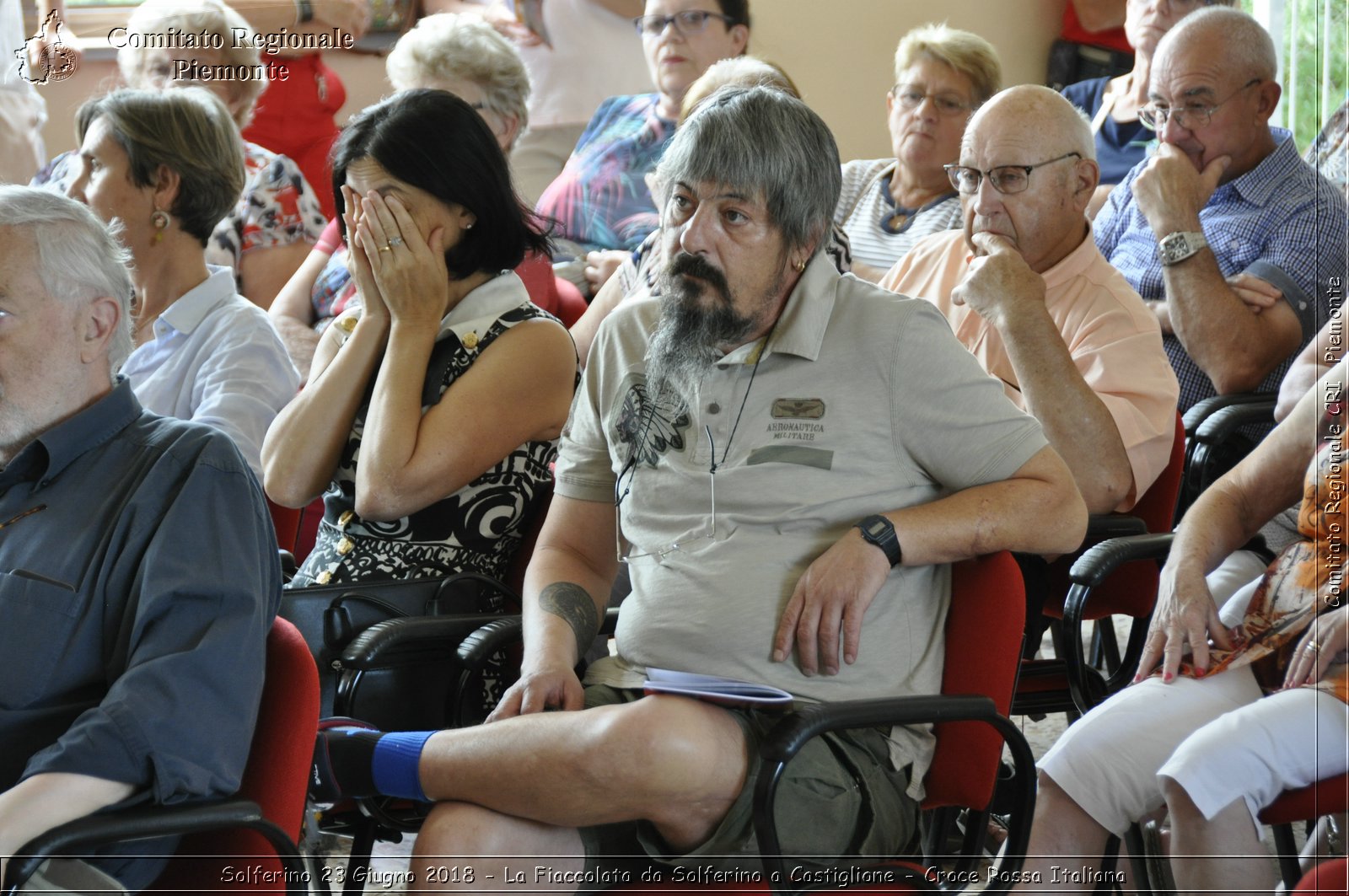 Solferino 23 Giugno 2018 - La Fiaccolata da Solferino a Castiglione - Croce Rossa Italiana- Comitato Regionale del Piemonte