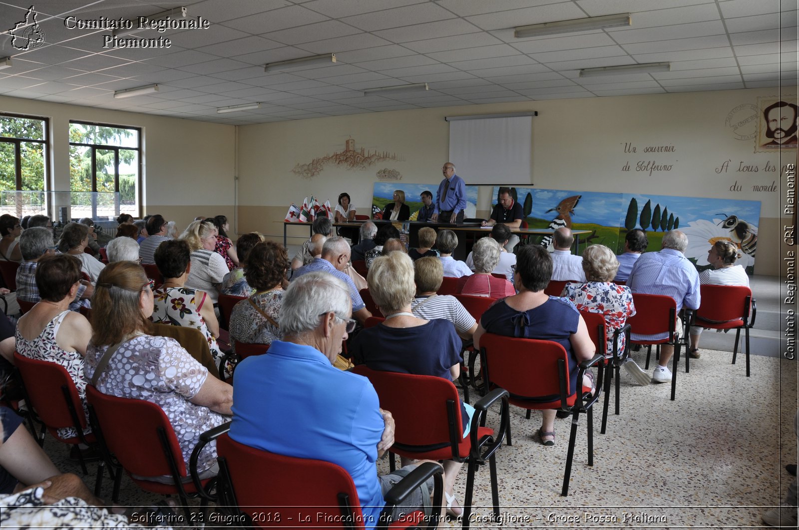 Solferino 23 Giugno 2018 - La Fiaccolata da Solferino a Castiglione - Croce Rossa Italiana- Comitato Regionale del Piemonte