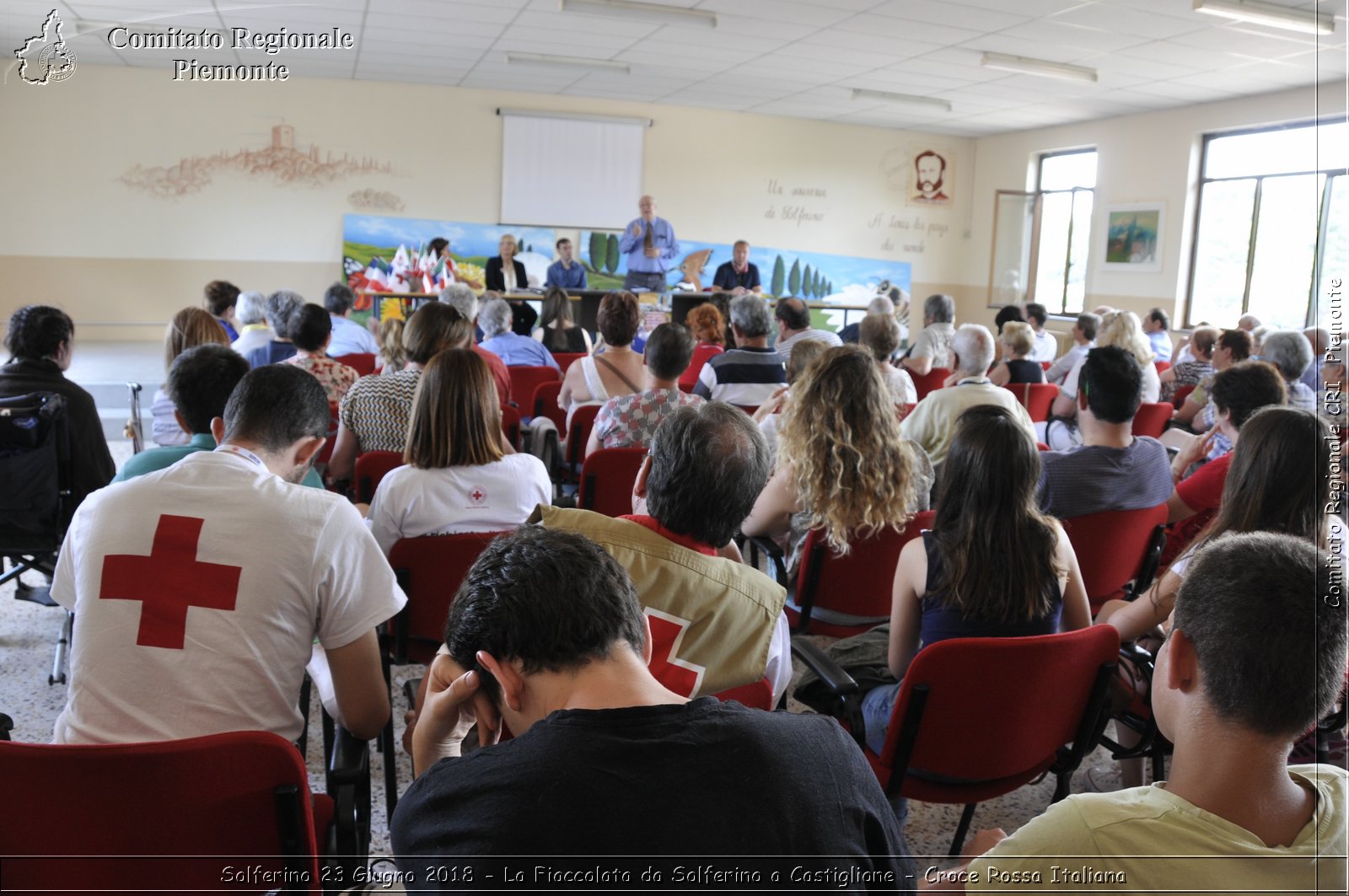 Solferino 23 Giugno 2018 - La Fiaccolata da Solferino a Castiglione - Croce Rossa Italiana- Comitato Regionale del Piemonte