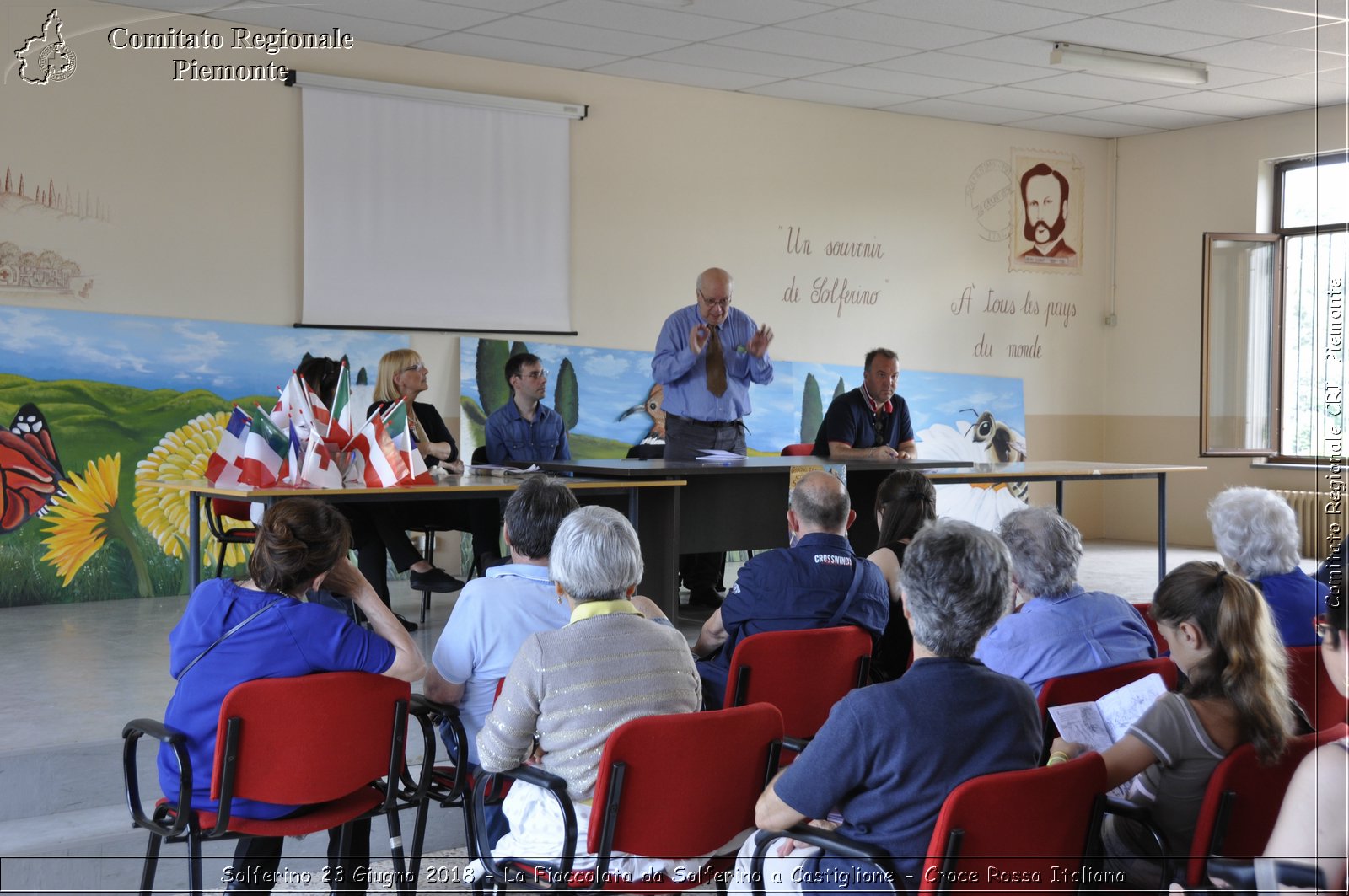 Solferino 23 Giugno 2018 - La Fiaccolata da Solferino a Castiglione - Croce Rossa Italiana- Comitato Regionale del Piemonte