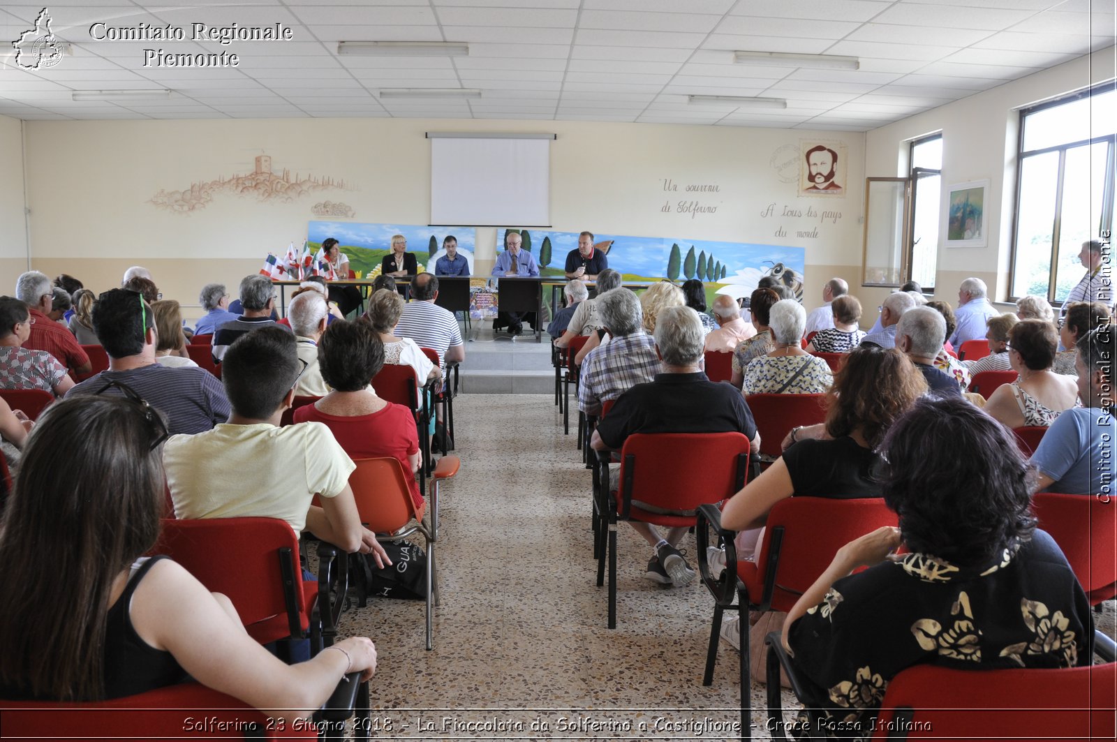 Solferino 23 Giugno 2018 - La Fiaccolata da Solferino a Castiglione - Croce Rossa Italiana- Comitato Regionale del Piemonte