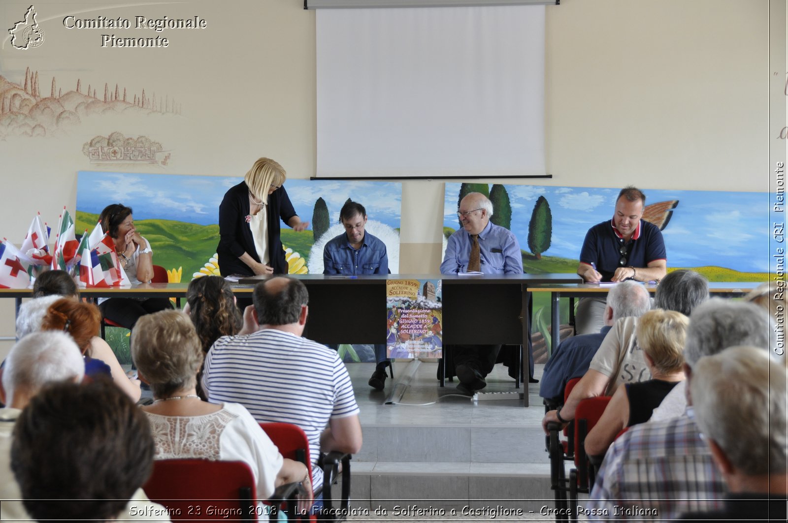 Solferino 23 Giugno 2018 - La Fiaccolata da Solferino a Castiglione - Croce Rossa Italiana- Comitato Regionale del Piemonte