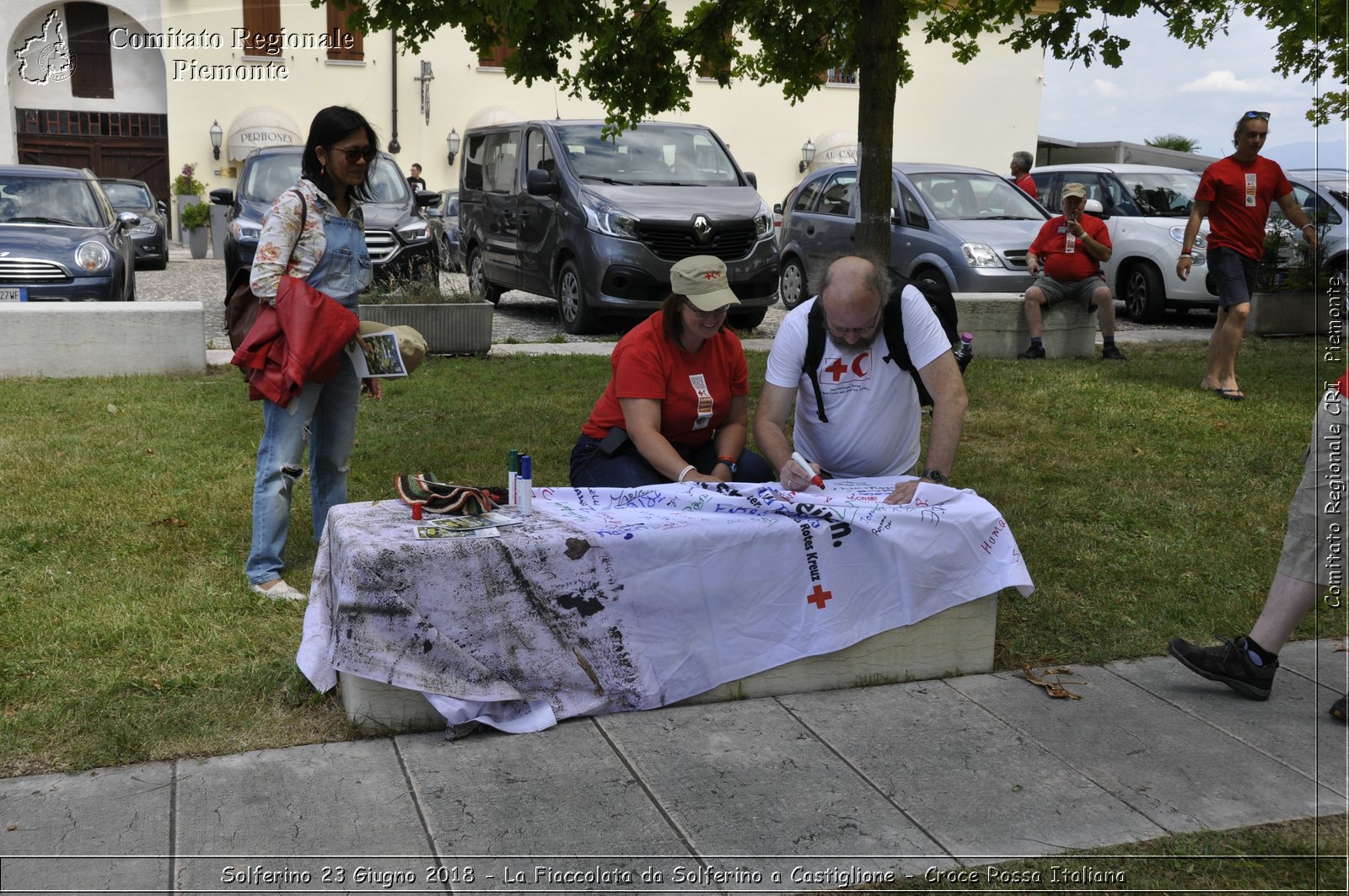 Solferino 23 Giugno 2018 - La Fiaccolata da Solferino a Castiglione - Croce Rossa Italiana- Comitato Regionale del Piemonte