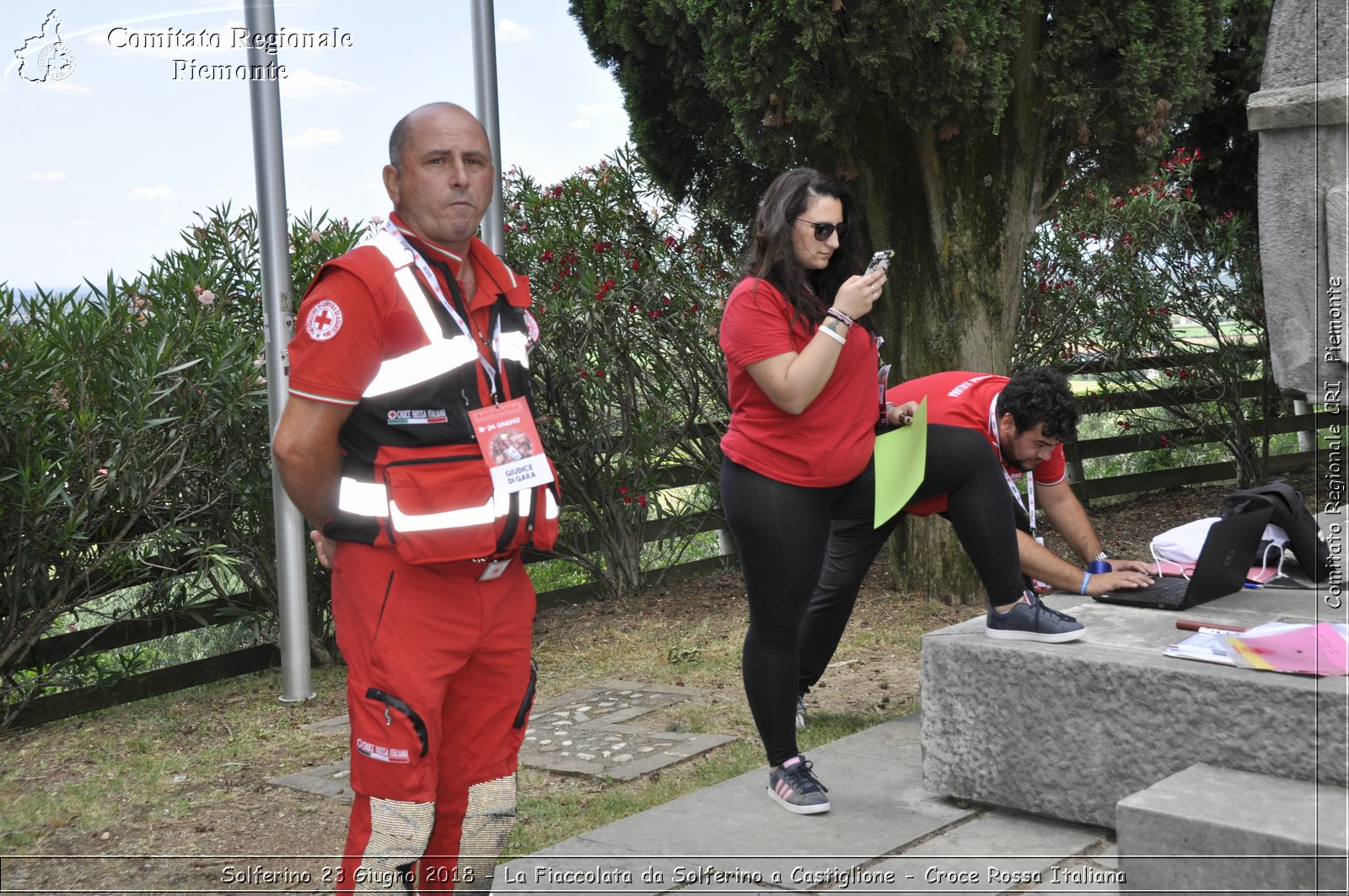 Solferino 23 Giugno 2018 - La Fiaccolata da Solferino a Castiglione - Croce Rossa Italiana- Comitato Regionale del Piemonte