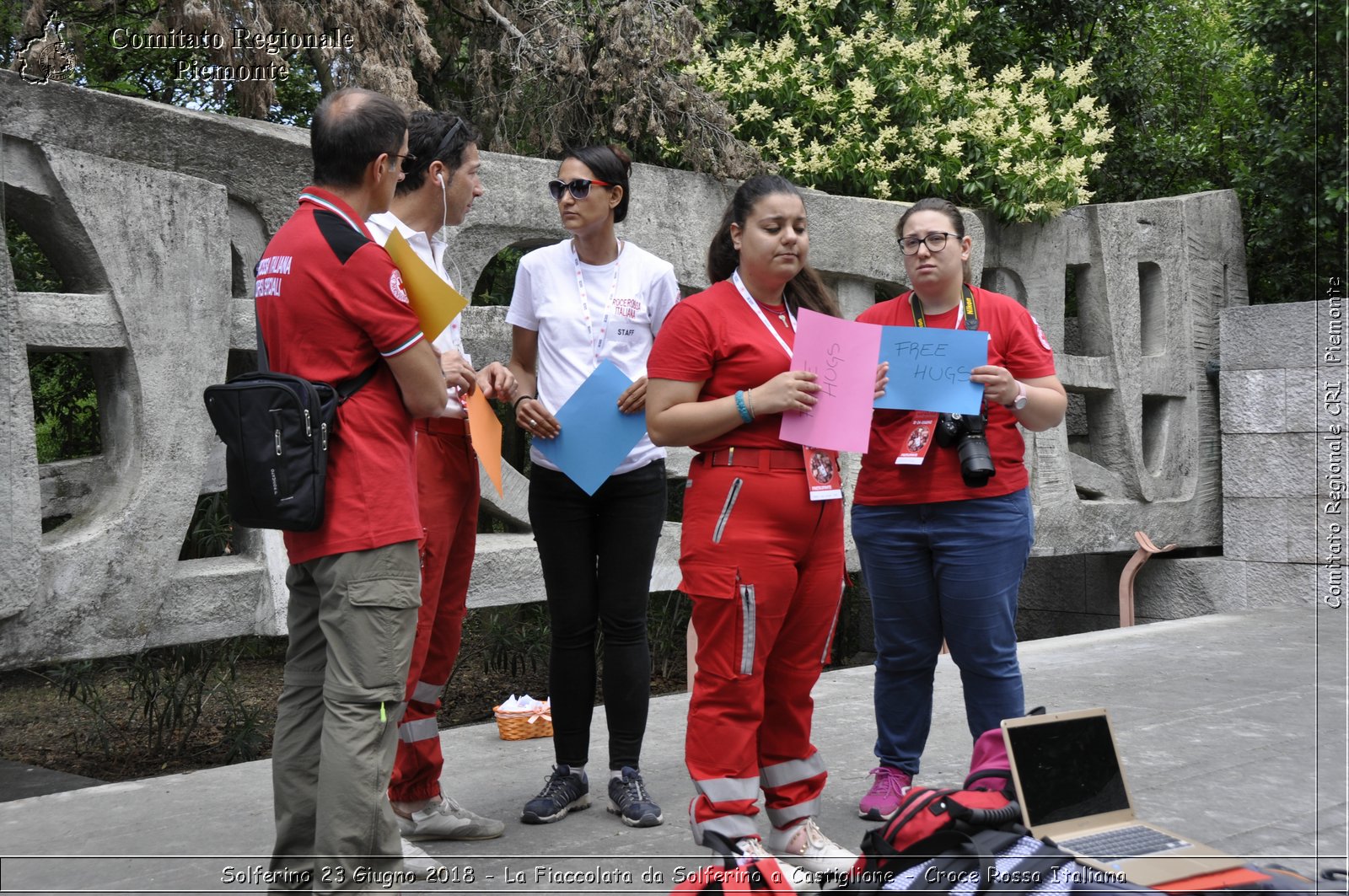 Solferino 23 Giugno 2018 - La Fiaccolata da Solferino a Castiglione - Croce Rossa Italiana- Comitato Regionale del Piemonte