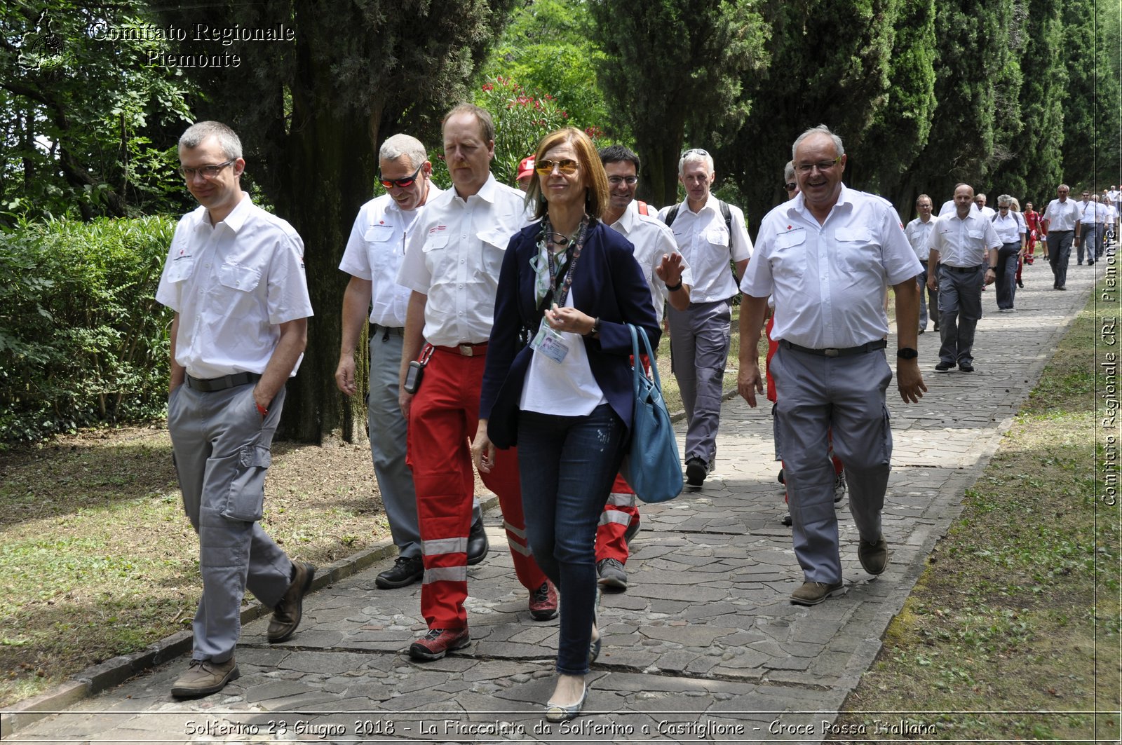 Solferino 23 Giugno 2018 - La Fiaccolata da Solferino a Castiglione - Croce Rossa Italiana- Comitato Regionale del Piemonte