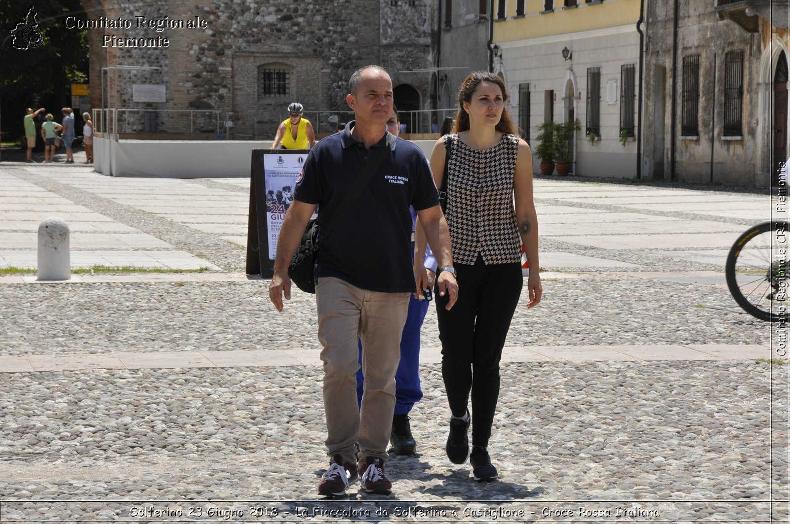 Solferino 23 Giugno 2018 - La Fiaccolata da Solferino a Castiglione - Croce Rossa Italiana- Comitato Regionale del Piemonte