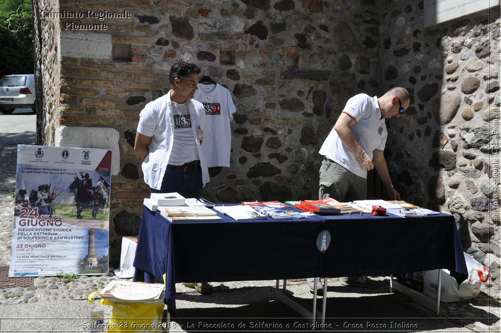 Solferino 23 Giugno 2018 - La Fiaccolata da Solferino a Castiglione - Croce Rossa Italiana- Comitato Regionale del Piemonte