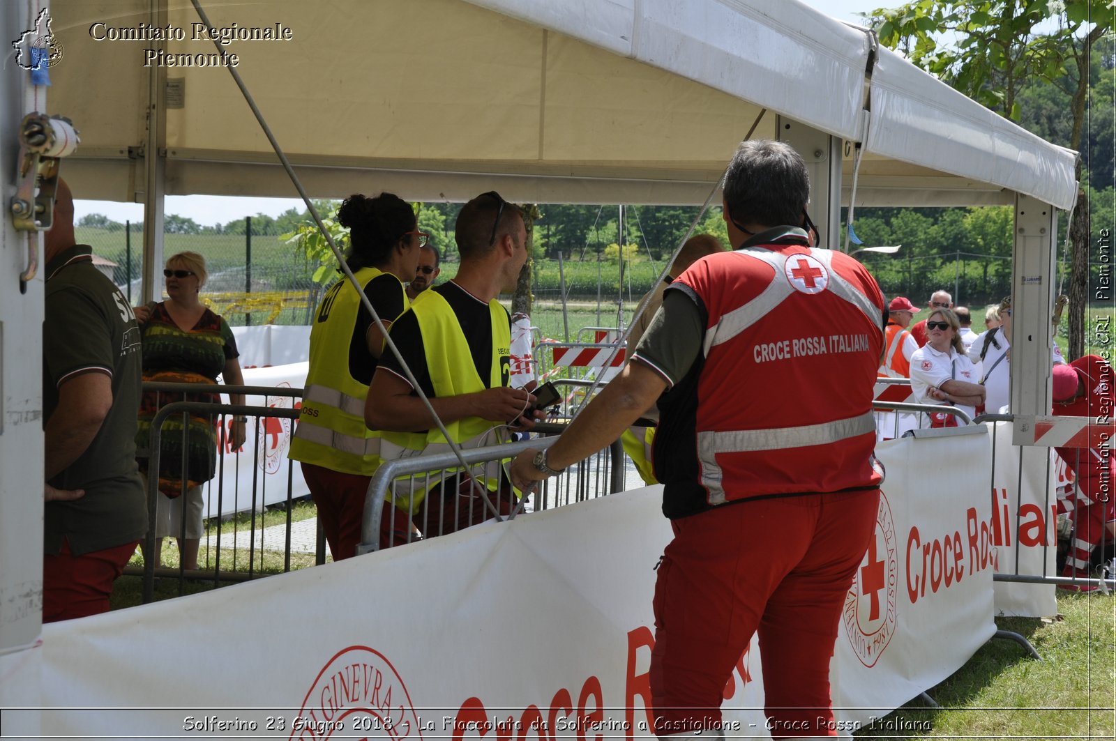 Solferino 23 Giugno 2018 - La Fiaccolata da Solferino a Castiglione - Croce Rossa Italiana- Comitato Regionale del Piemonte