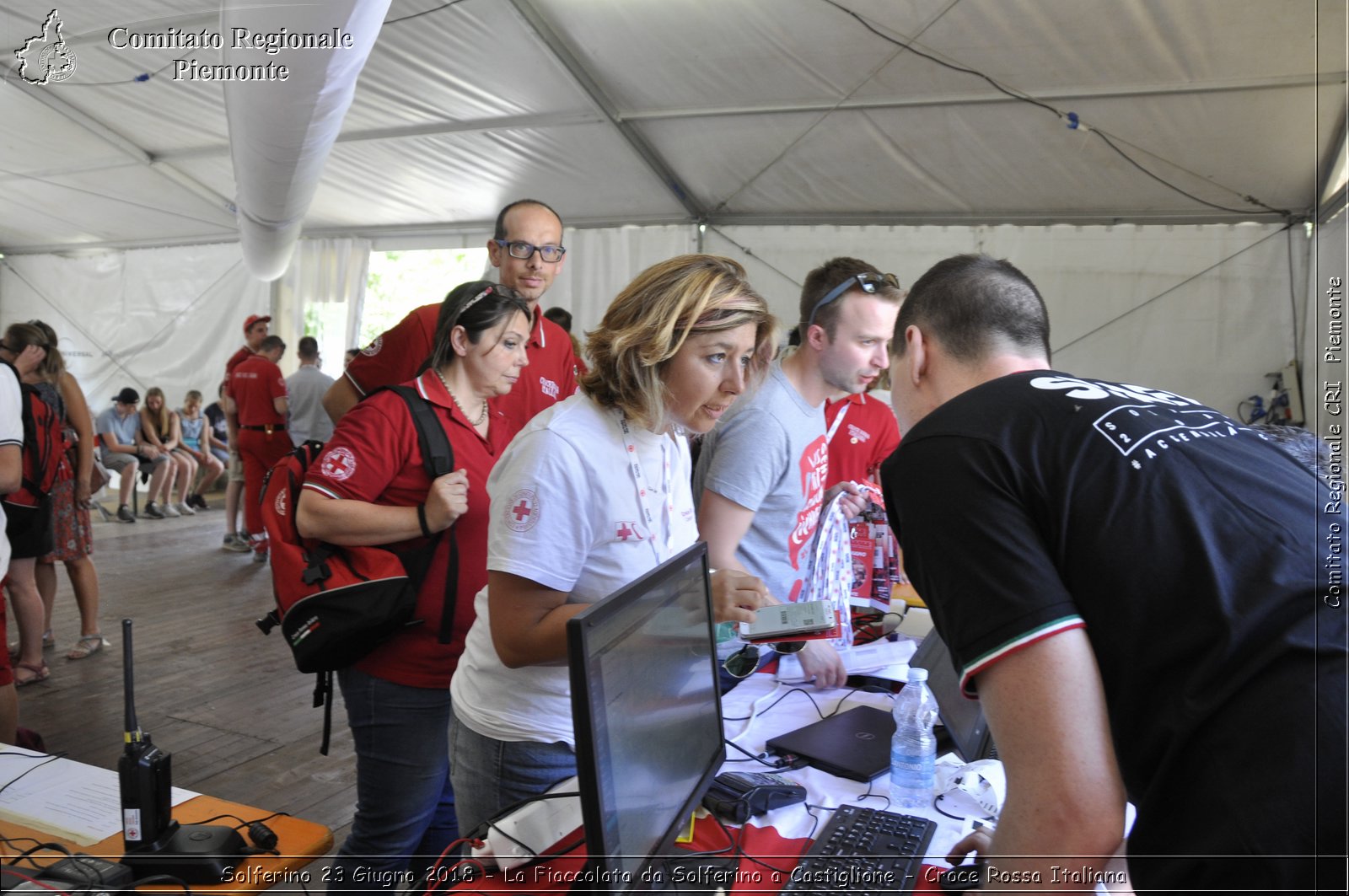 Solferino 23 Giugno 2018 - La Fiaccolata da Solferino a Castiglione - Croce Rossa Italiana- Comitato Regionale del Piemonte