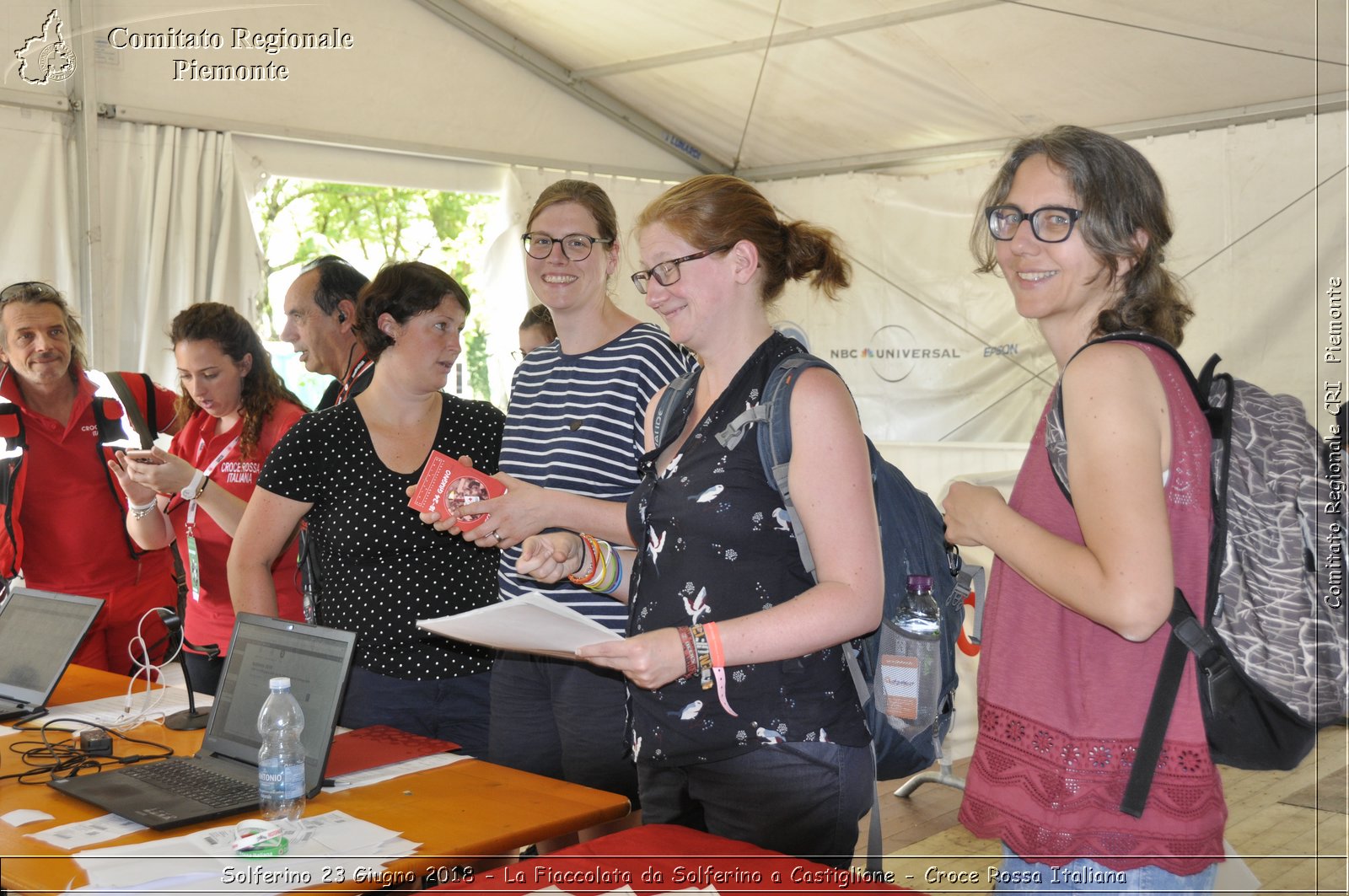 Solferino 23 Giugno 2018 - La Fiaccolata da Solferino a Castiglione - Croce Rossa Italiana- Comitato Regionale del Piemonte