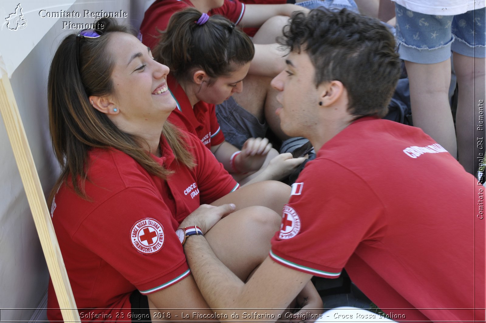 Solferino 23 Giugno 2018 - La Fiaccolata da Solferino a Castiglione - Croce Rossa Italiana- Comitato Regionale del Piemonte