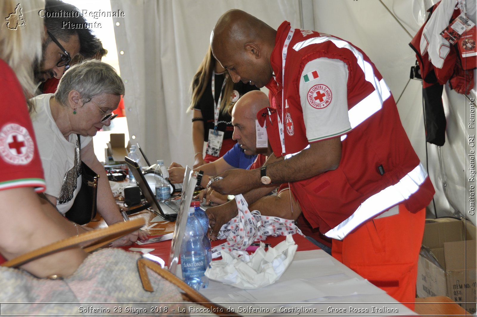 Solferino 23 Giugno 2018 - La Fiaccolata da Solferino a Castiglione - Croce Rossa Italiana- Comitato Regionale del Piemonte