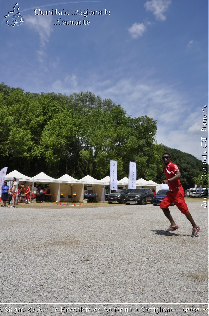 Solferino 23 Giugno 2018 - La Fiaccolata da Solferino a Castiglione - Croce Rossa Italiana- Comitato Regionale del Piemonte