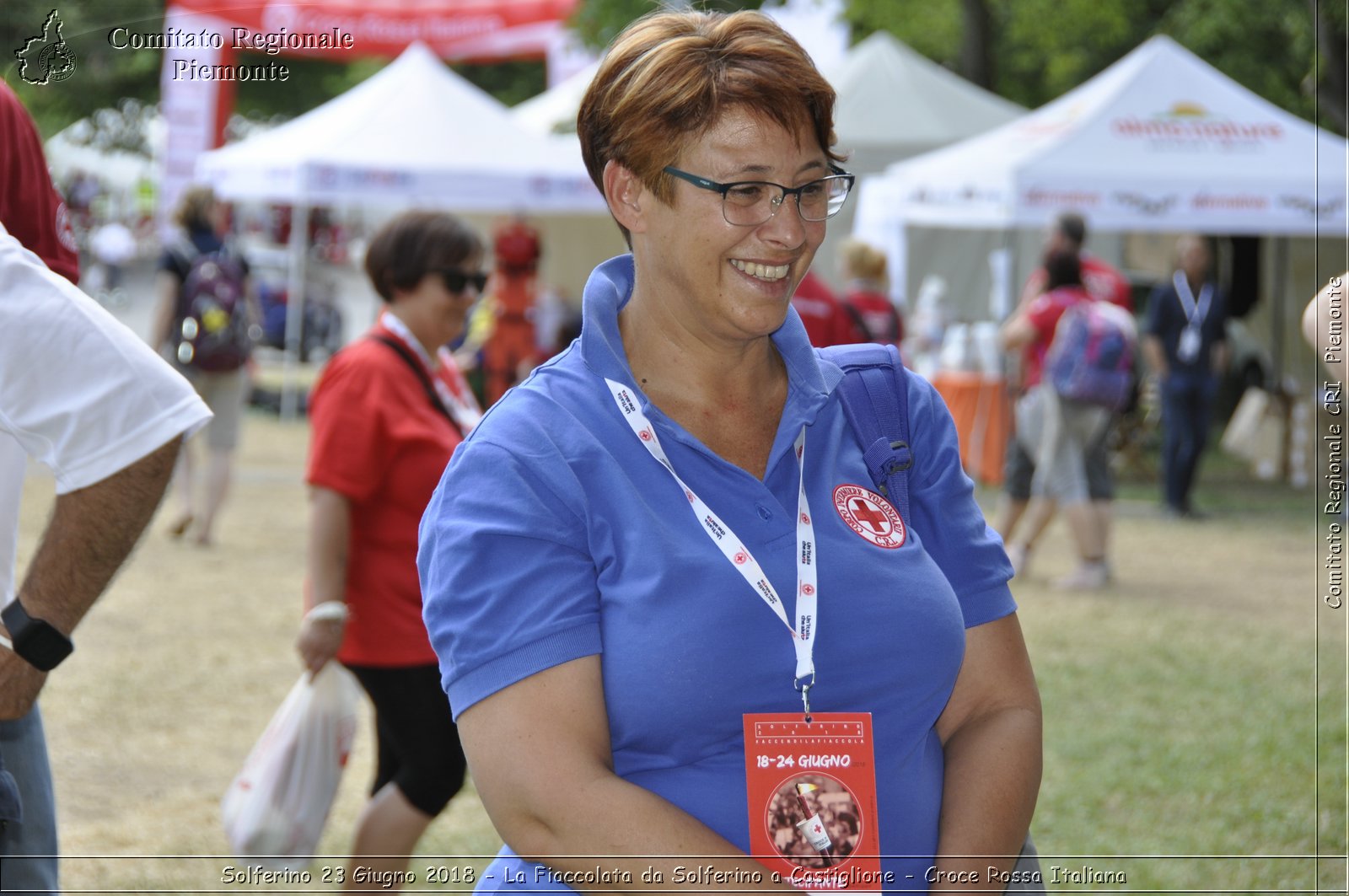 Solferino 23 Giugno 2018 - La Fiaccolata da Solferino a Castiglione - Croce Rossa Italiana- Comitato Regionale del Piemonte