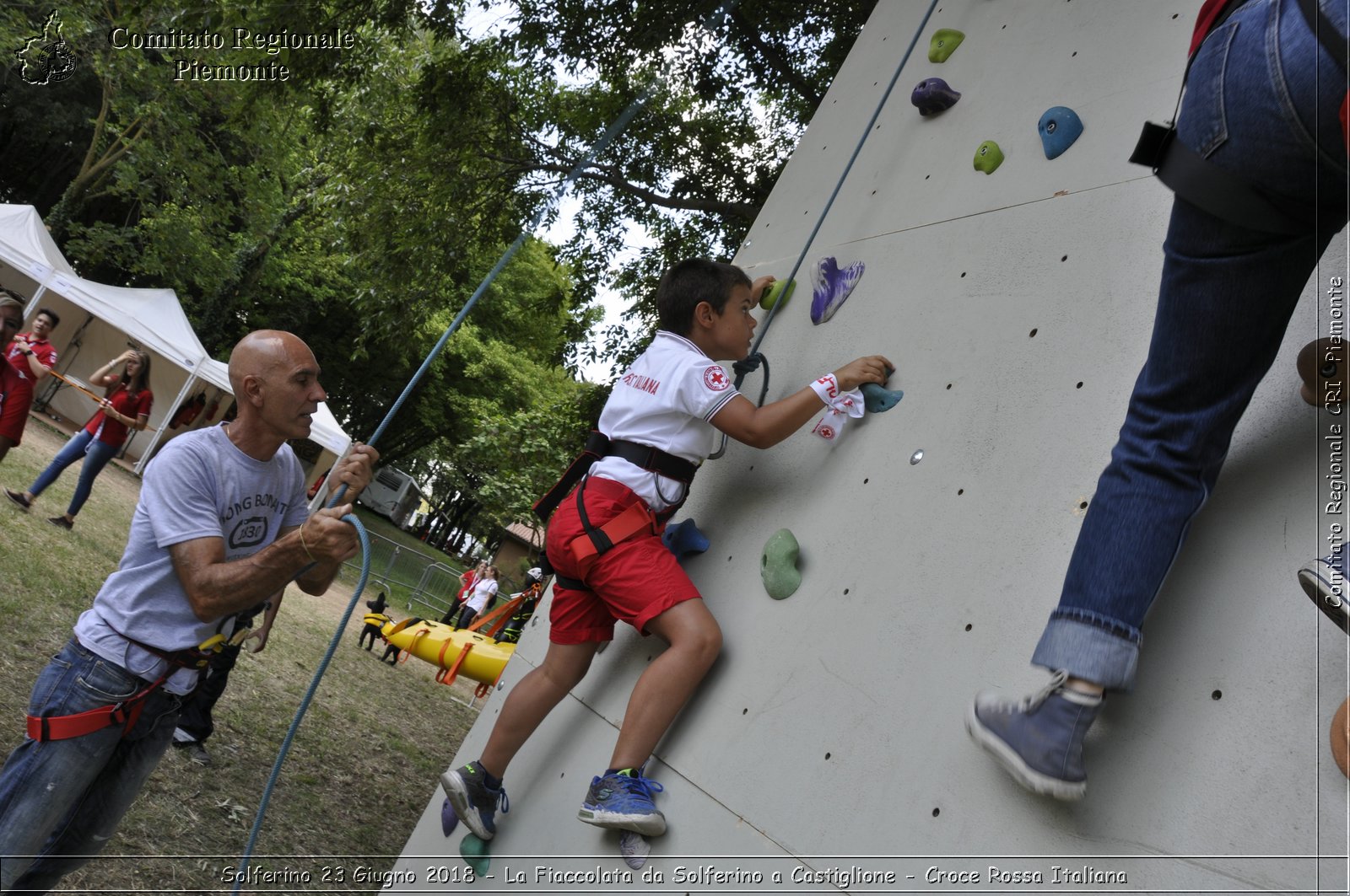 Solferino 23 Giugno 2018 - La Fiaccolata da Solferino a Castiglione - Croce Rossa Italiana- Comitato Regionale del Piemonte