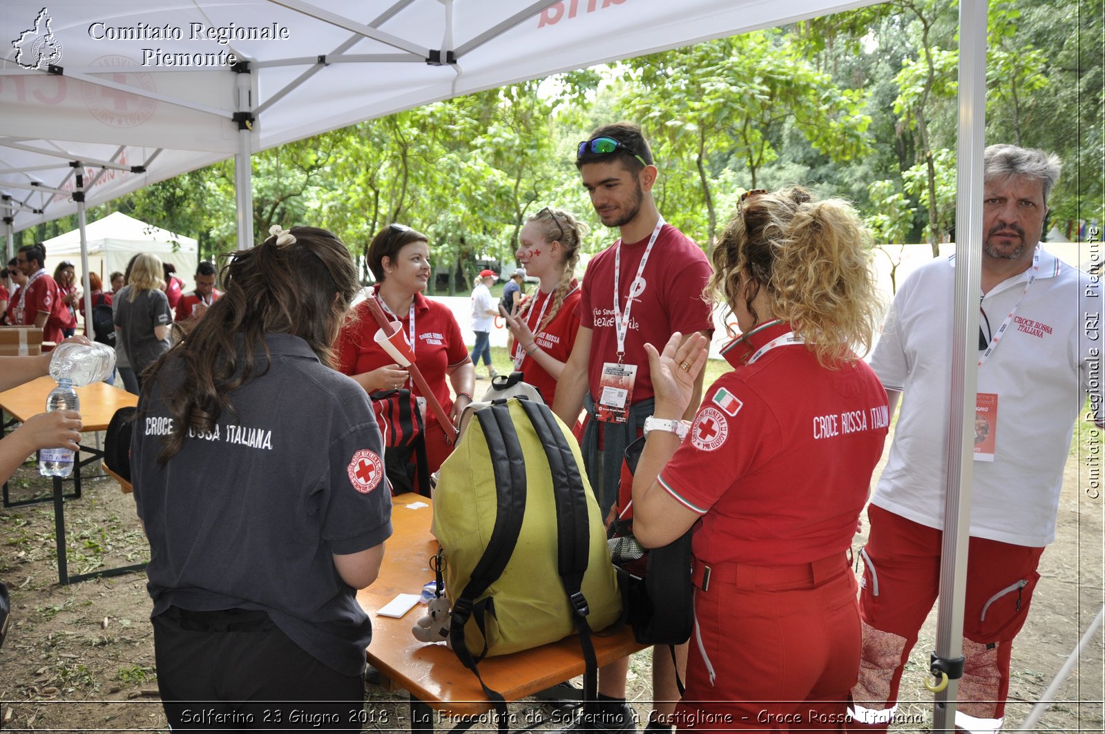 Solferino 23 Giugno 2018 - La Fiaccolata da Solferino a Castiglione - Croce Rossa Italiana- Comitato Regionale del Piemonte