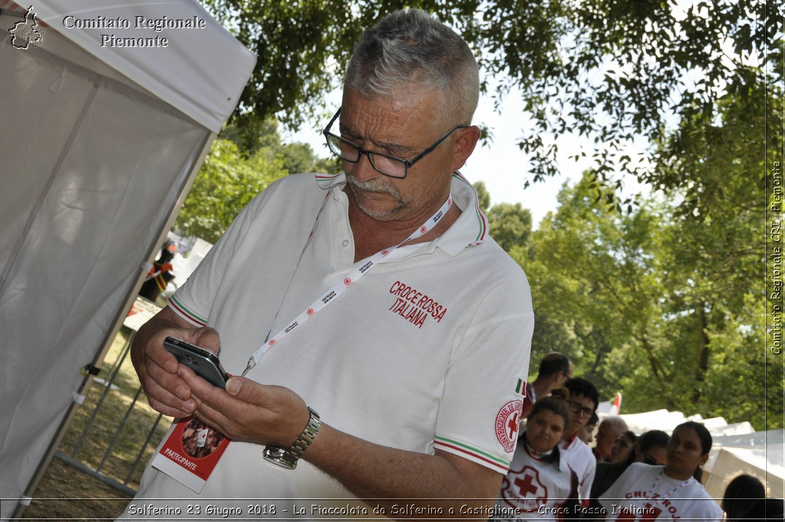 Solferino 23 Giugno 2018 - La Fiaccolata da Solferino a Castiglione - Croce Rossa Italiana- Comitato Regionale del Piemonte