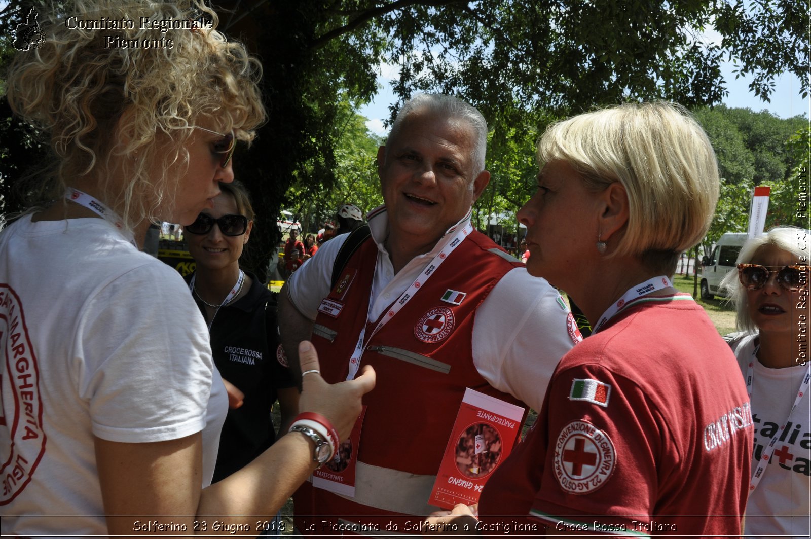 Solferino 23 Giugno 2018 - La Fiaccolata da Solferino a Castiglione - Croce Rossa Italiana- Comitato Regionale del Piemonte