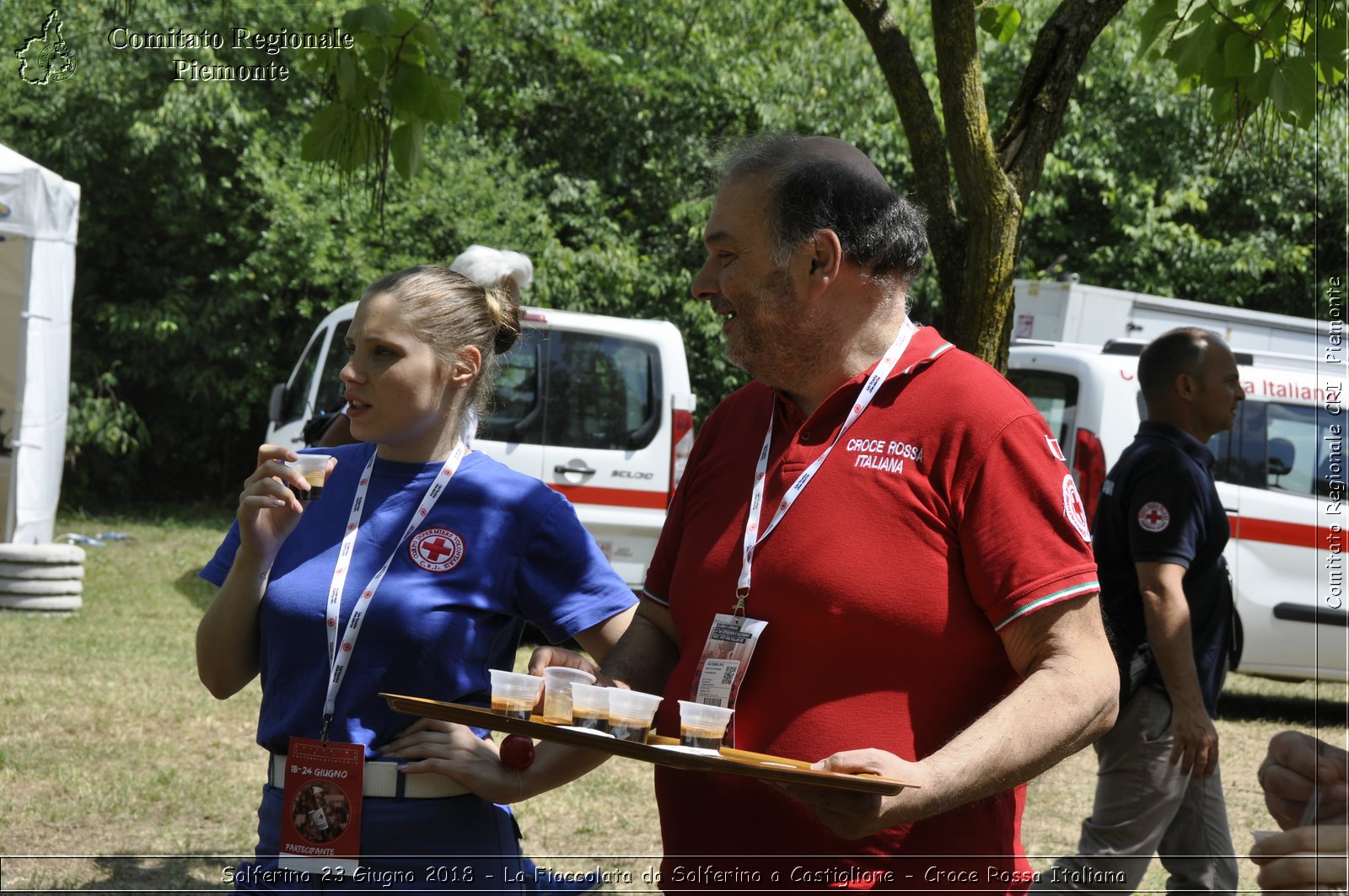 Solferino 23 Giugno 2018 - La Fiaccolata da Solferino a Castiglione - Croce Rossa Italiana- Comitato Regionale del Piemonte