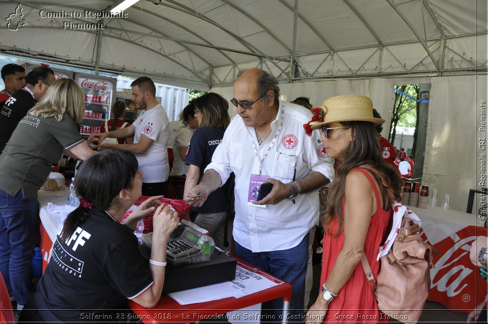 Solferino 23 Giugno 2018 - La Fiaccolata da Solferino a Castiglione - Croce Rossa Italiana- Comitato Regionale del Piemonte