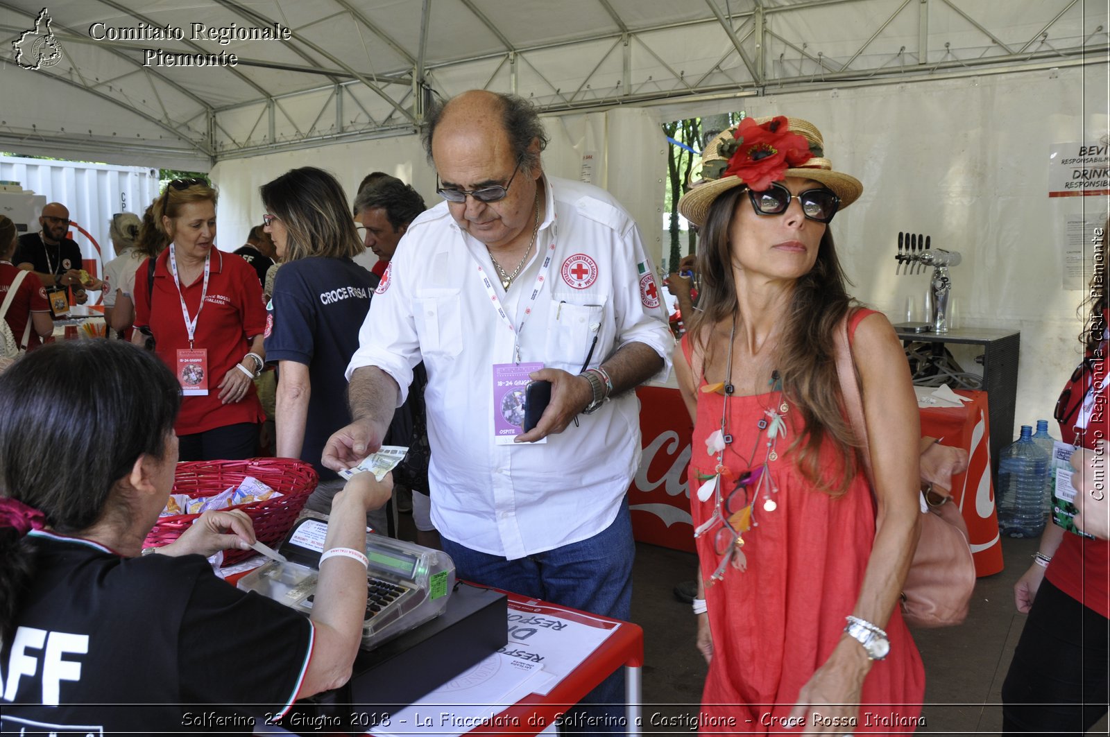 Solferino 23 Giugno 2018 - La Fiaccolata da Solferino a Castiglione - Croce Rossa Italiana- Comitato Regionale del Piemonte