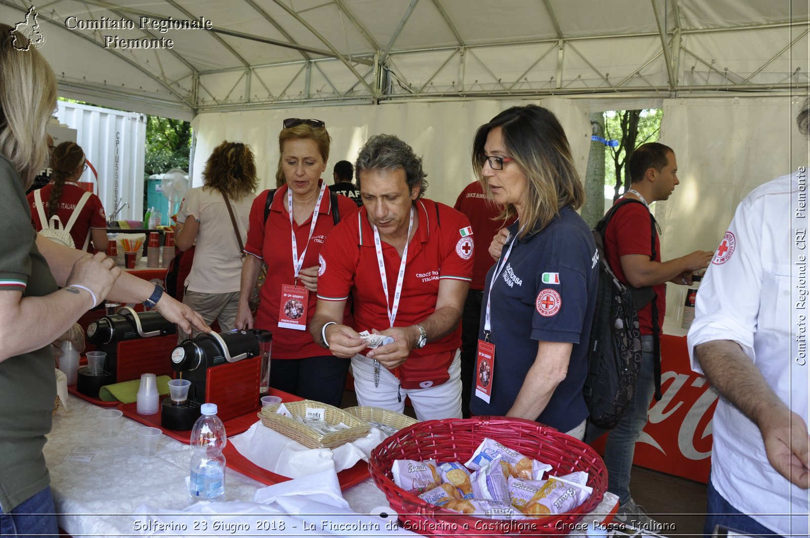 Solferino 23 Giugno 2018 - La Fiaccolata da Solferino a Castiglione - Croce Rossa Italiana- Comitato Regionale del Piemonte