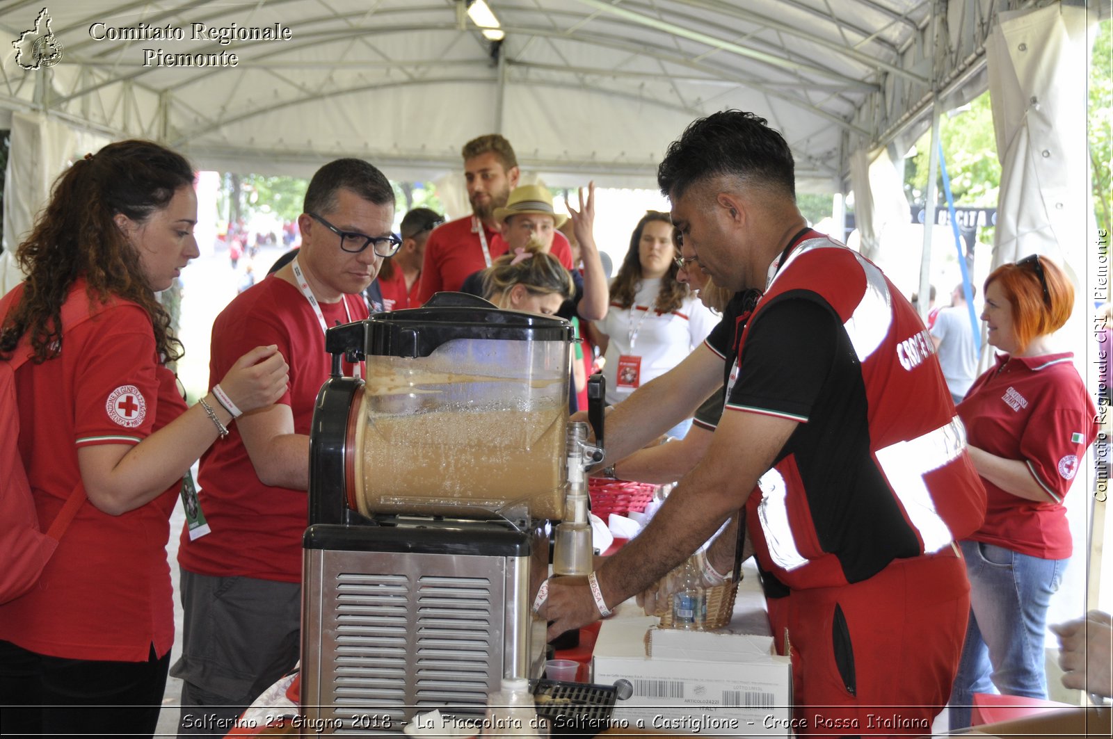 Solferino 23 Giugno 2018 - La Fiaccolata da Solferino a Castiglione - Croce Rossa Italiana- Comitato Regionale del Piemonte