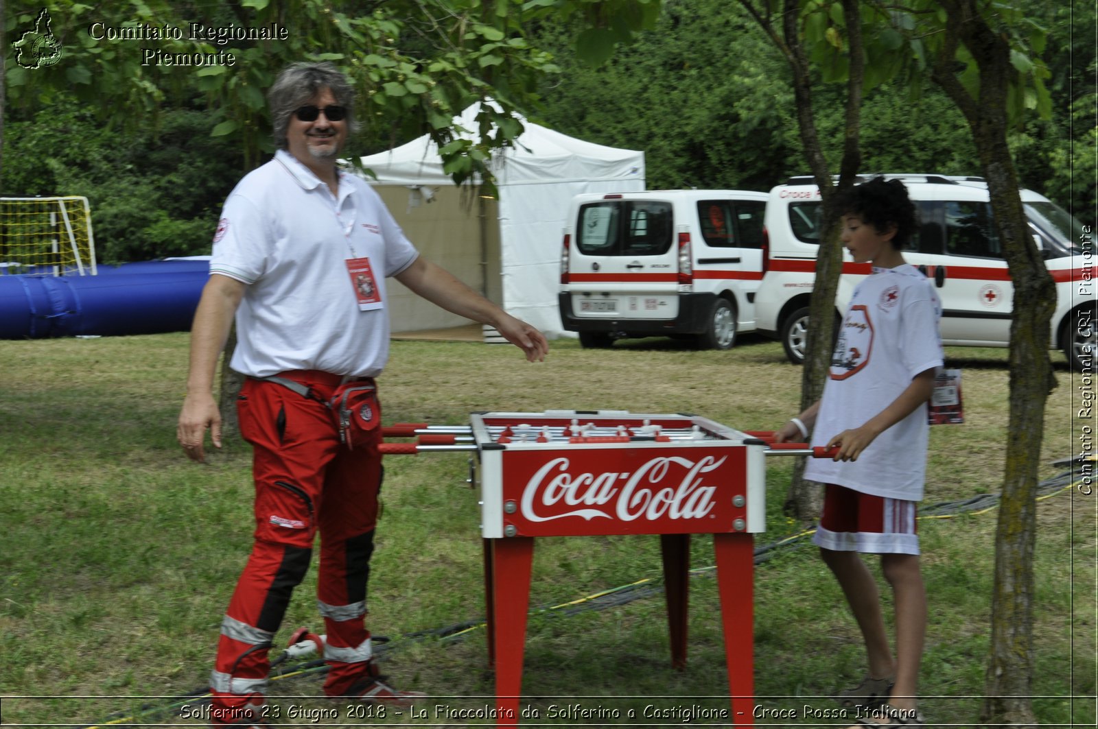 Solferino 23 Giugno 2018 - La Fiaccolata da Solferino a Castiglione - Croce Rossa Italiana- Comitato Regionale del Piemonte