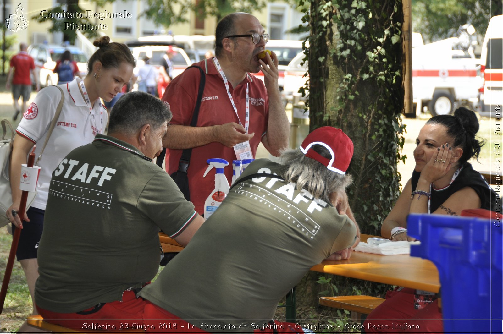 Solferino 23 Giugno 2018 - La Fiaccolata da Solferino a Castiglione - Croce Rossa Italiana- Comitato Regionale del Piemonte