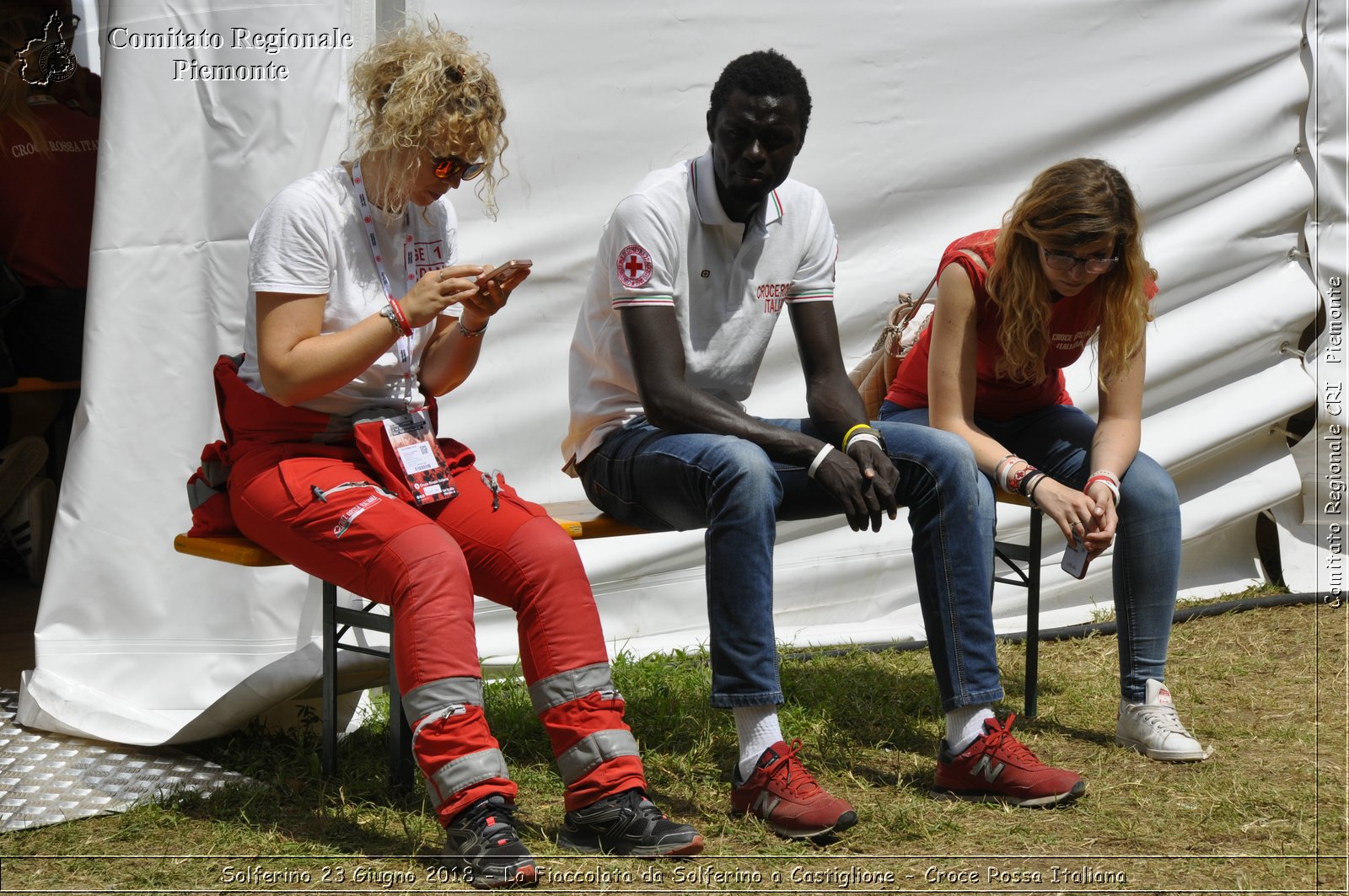 Solferino 23 Giugno 2018 - La Fiaccolata da Solferino a Castiglione - Croce Rossa Italiana- Comitato Regionale del Piemonte