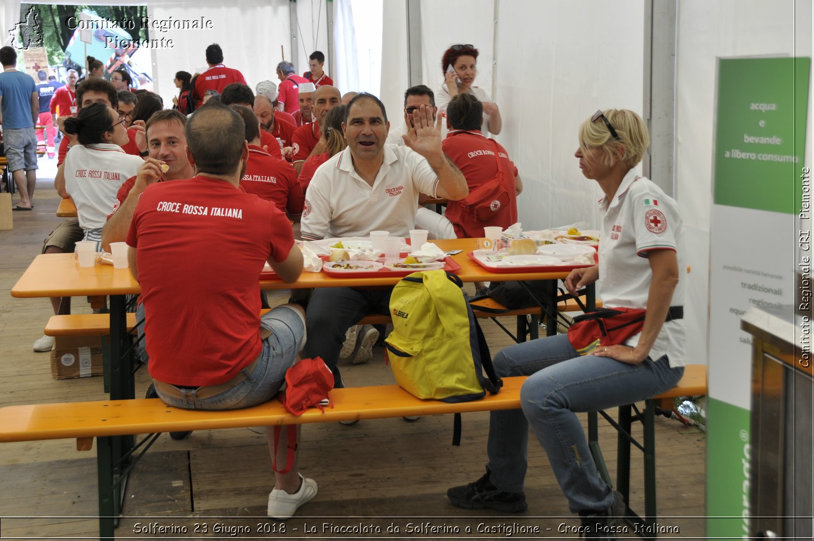 Solferino 23 Giugno 2018 - La Fiaccolata da Solferino a Castiglione - Croce Rossa Italiana- Comitato Regionale del Piemonte