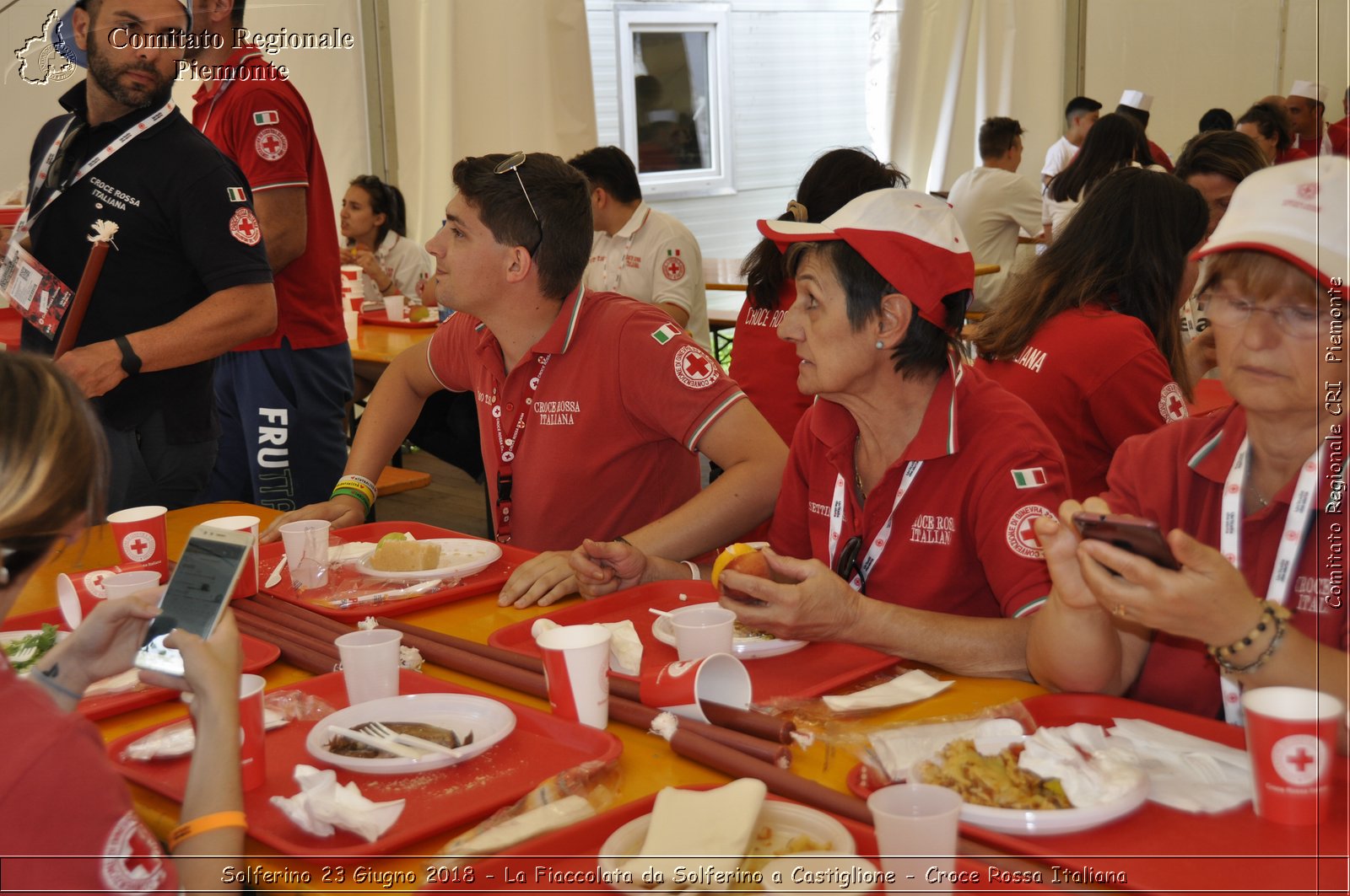 Solferino 23 Giugno 2018 - La Fiaccolata da Solferino a Castiglione - Croce Rossa Italiana- Comitato Regionale del Piemonte