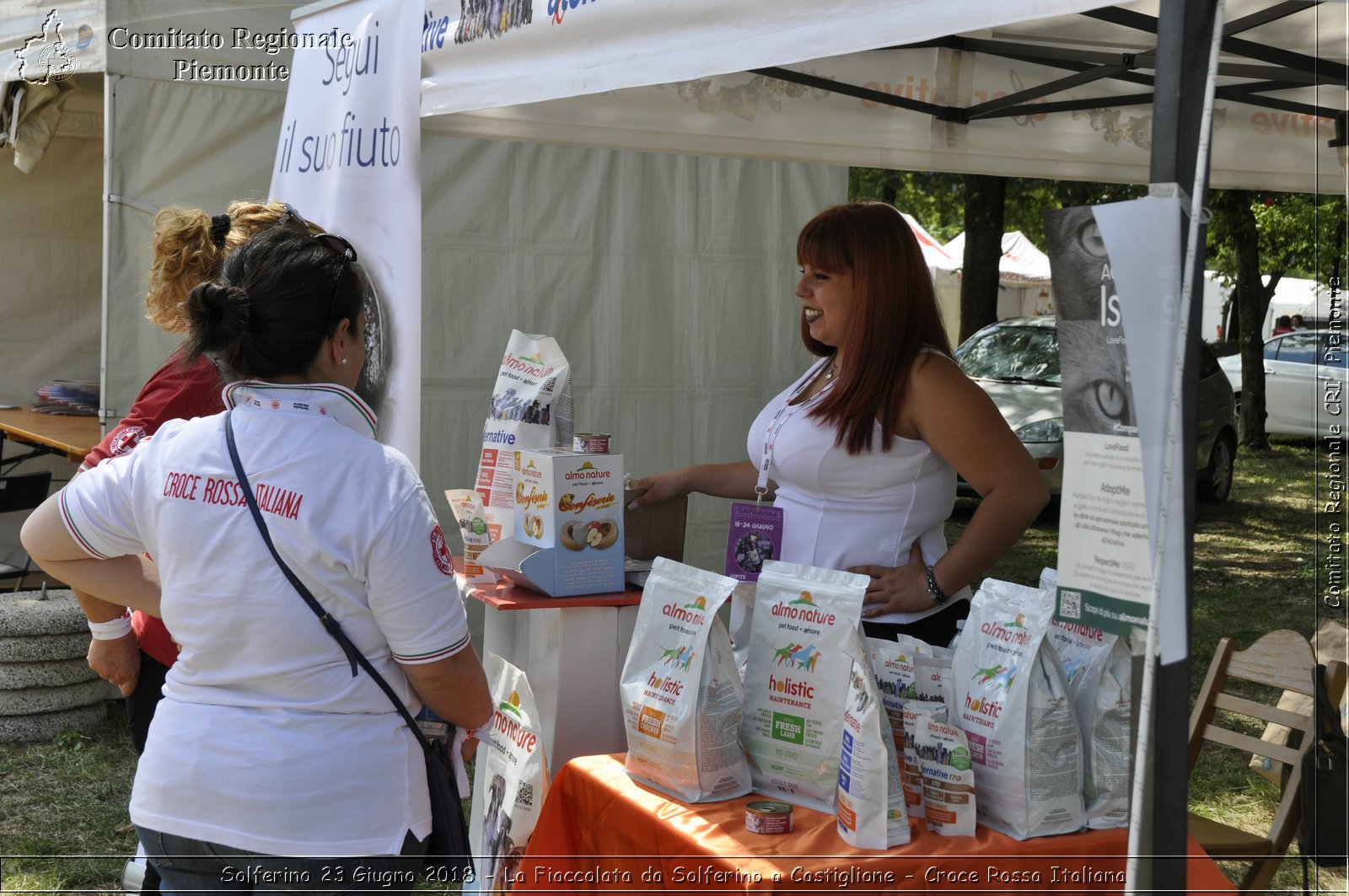 Solferino 23 Giugno 2018 - La Fiaccolata da Solferino a Castiglione - Croce Rossa Italiana- Comitato Regionale del Piemonte