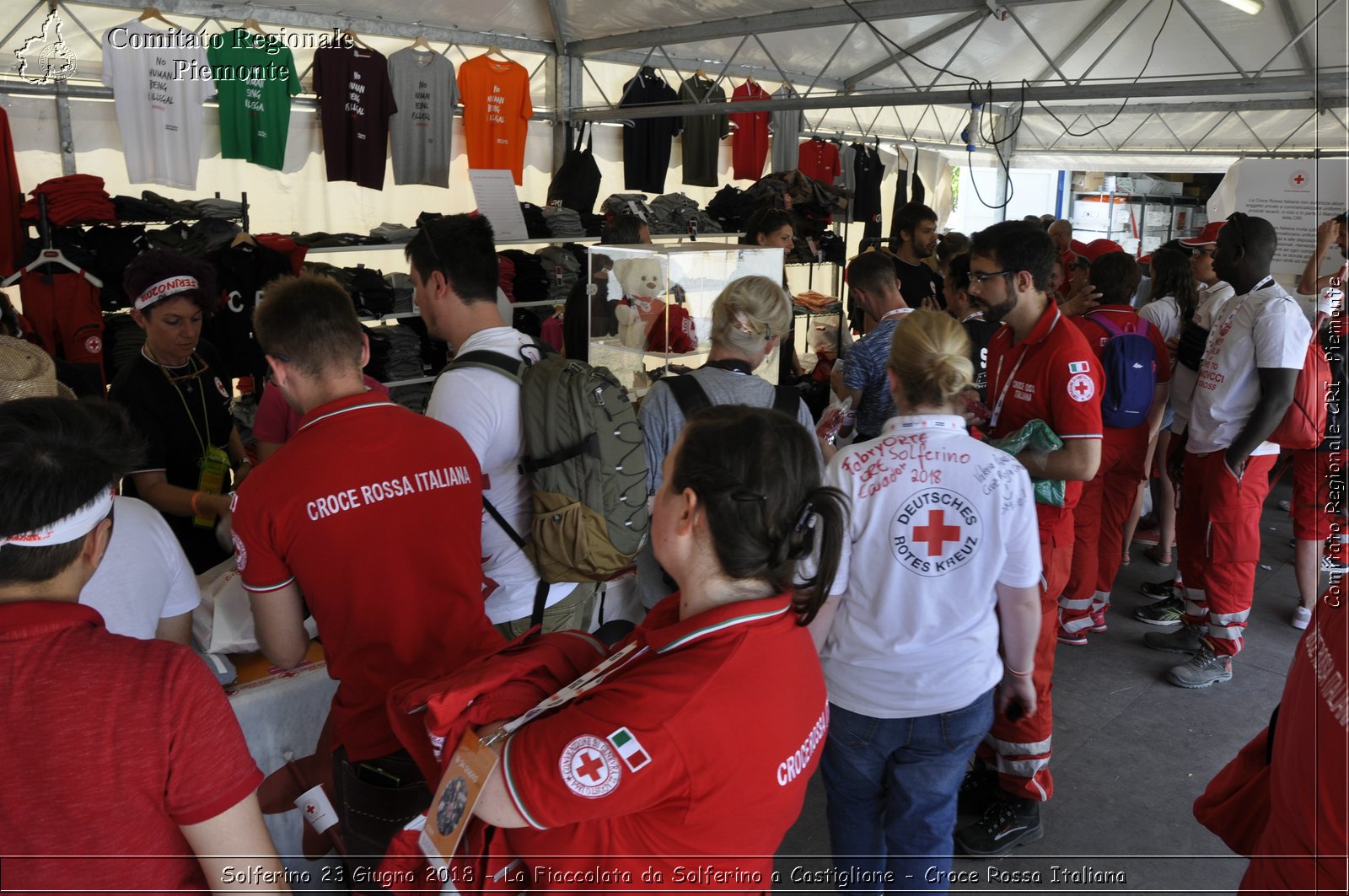 Solferino 23 Giugno 2018 - La Fiaccolata da Solferino a Castiglione - Croce Rossa Italiana- Comitato Regionale del Piemonte