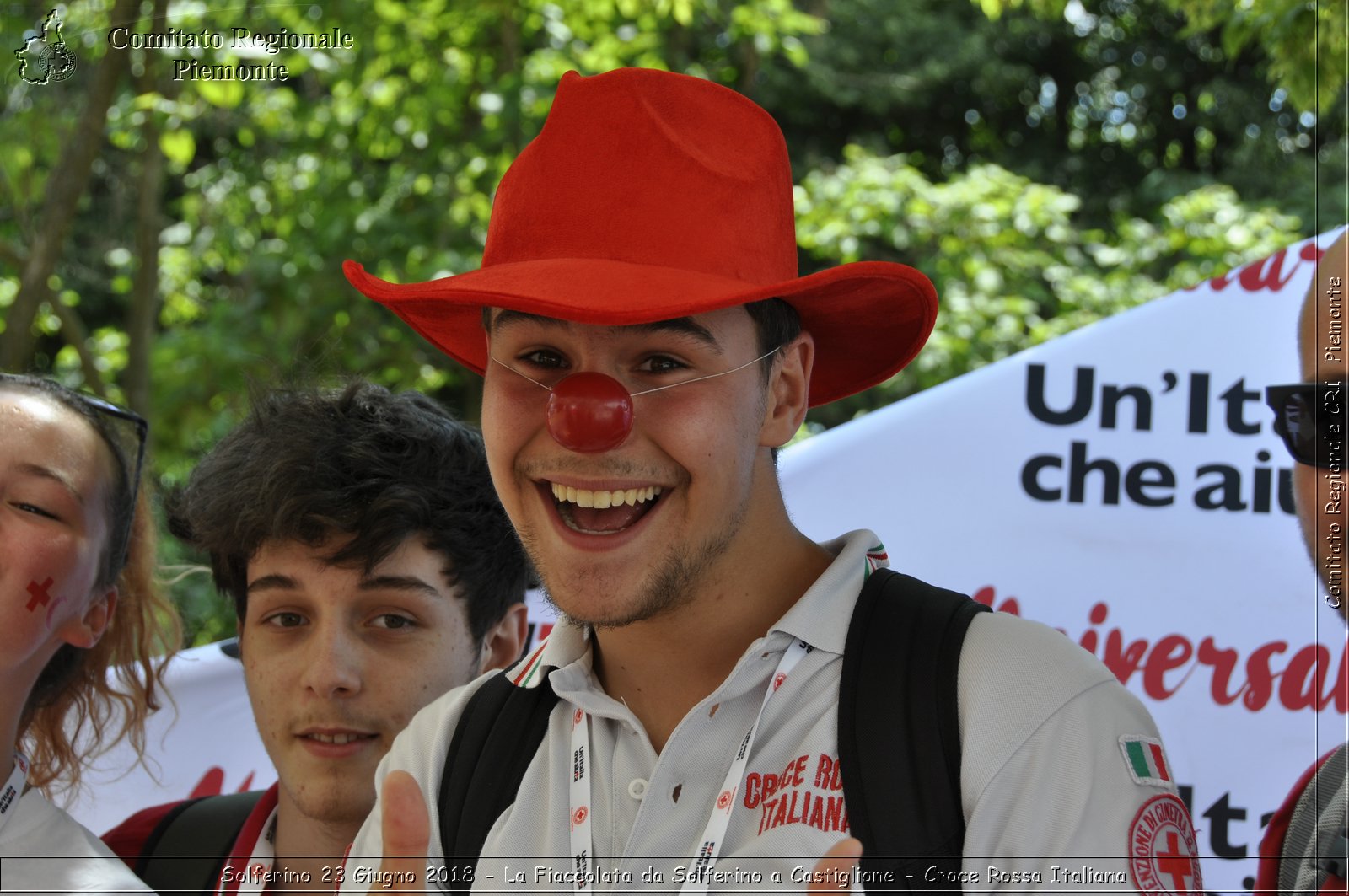 Solferino 23 Giugno 2018 - La Fiaccolata da Solferino a Castiglione - Croce Rossa Italiana- Comitato Regionale del Piemonte