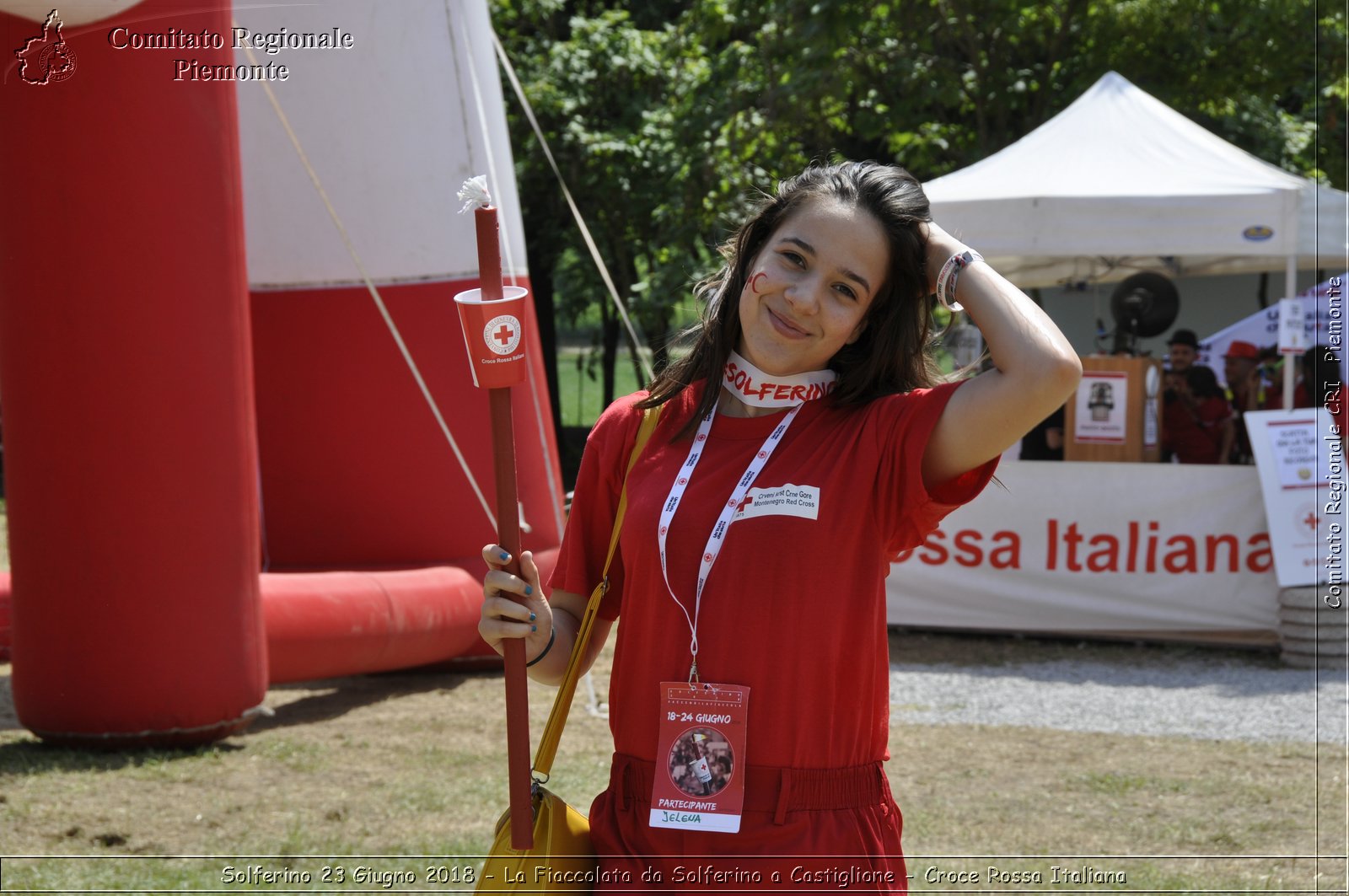 Solferino 23 Giugno 2018 - La Fiaccolata da Solferino a Castiglione - Croce Rossa Italiana- Comitato Regionale del Piemonte