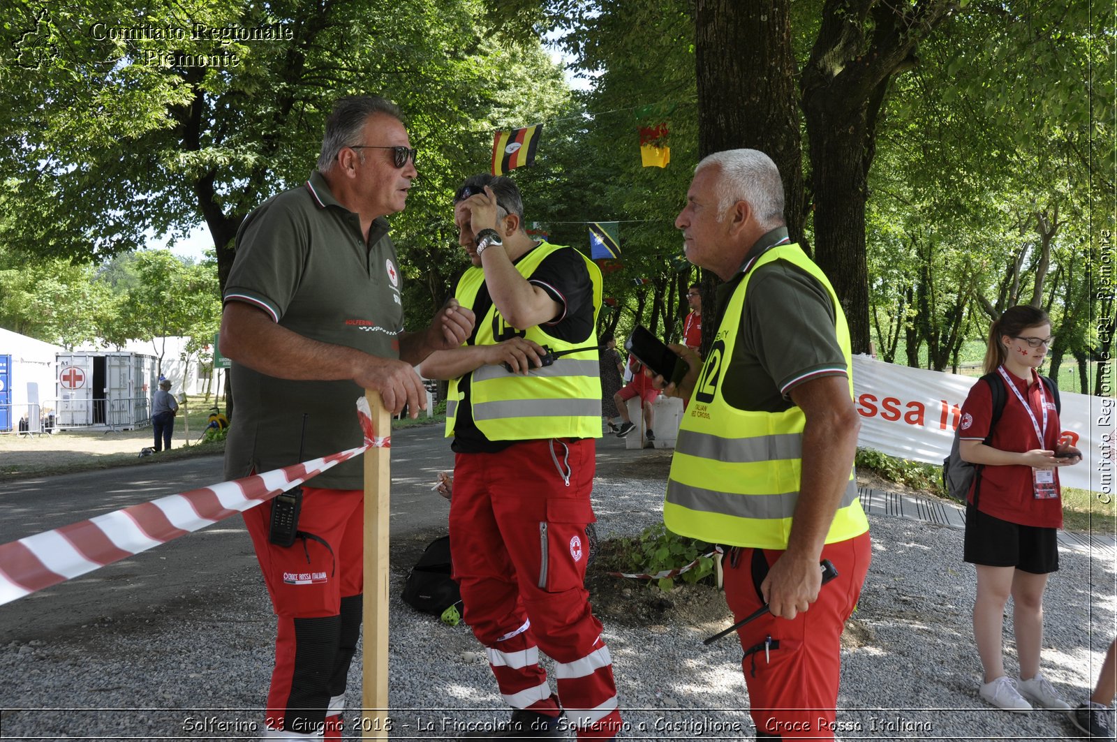 Solferino 23 Giugno 2018 - La Fiaccolata da Solferino a Castiglione - Croce Rossa Italiana- Comitato Regionale del Piemonte