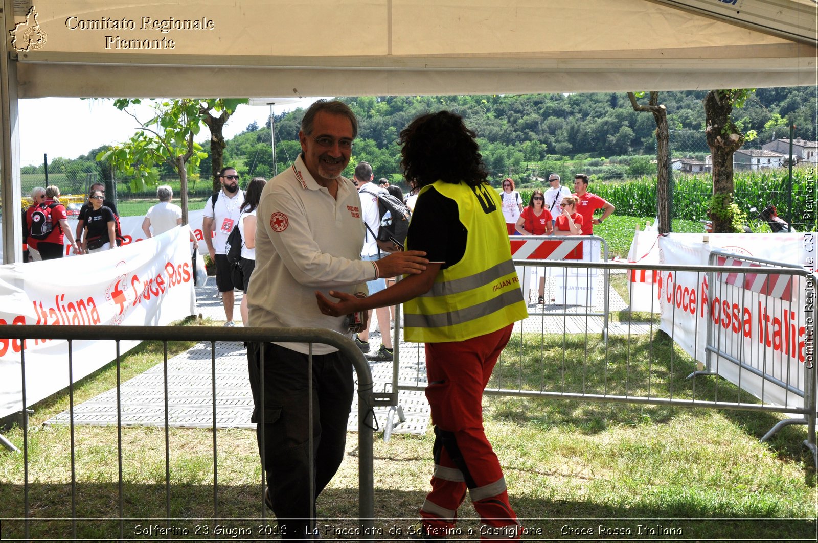 Solferino 23 Giugno 2018 - La Fiaccolata da Solferino a Castiglione - Croce Rossa Italiana- Comitato Regionale del Piemonte