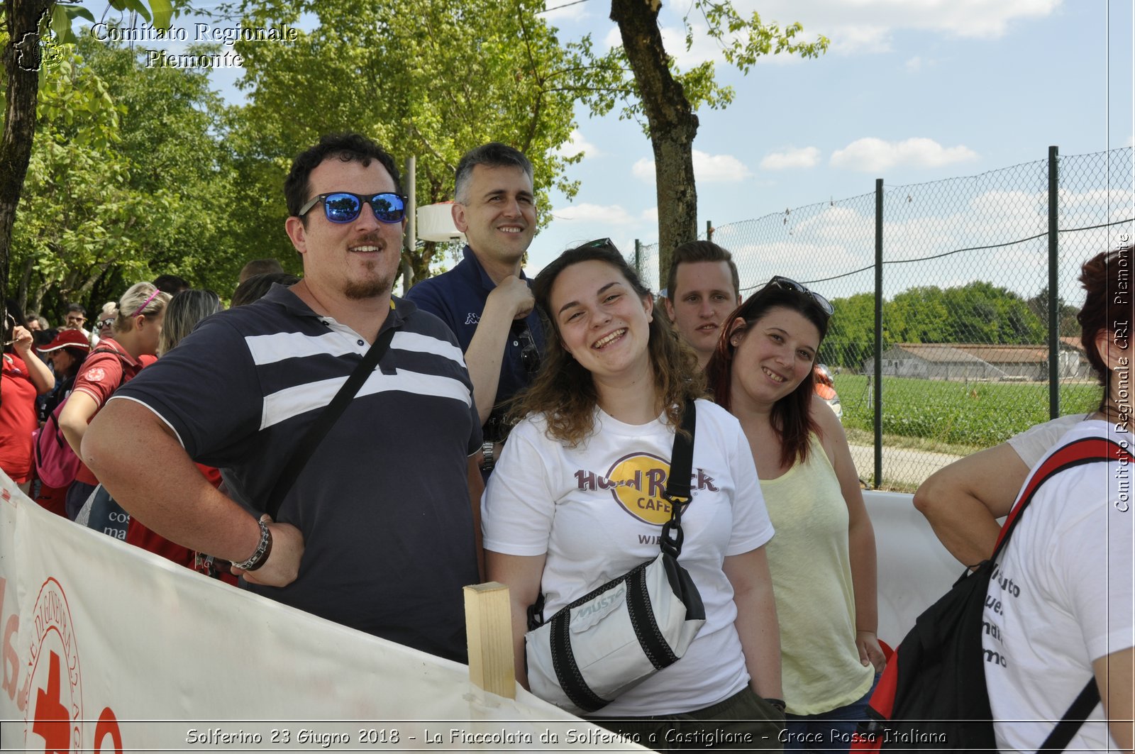 Solferino 23 Giugno 2018 - La Fiaccolata da Solferino a Castiglione - Croce Rossa Italiana- Comitato Regionale del Piemonte