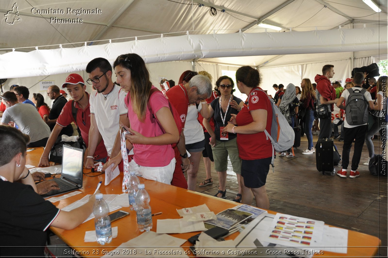 Solferino 23 Giugno 2018 - La Fiaccolata da Solferino a Castiglione - Croce Rossa Italiana- Comitato Regionale del Piemonte