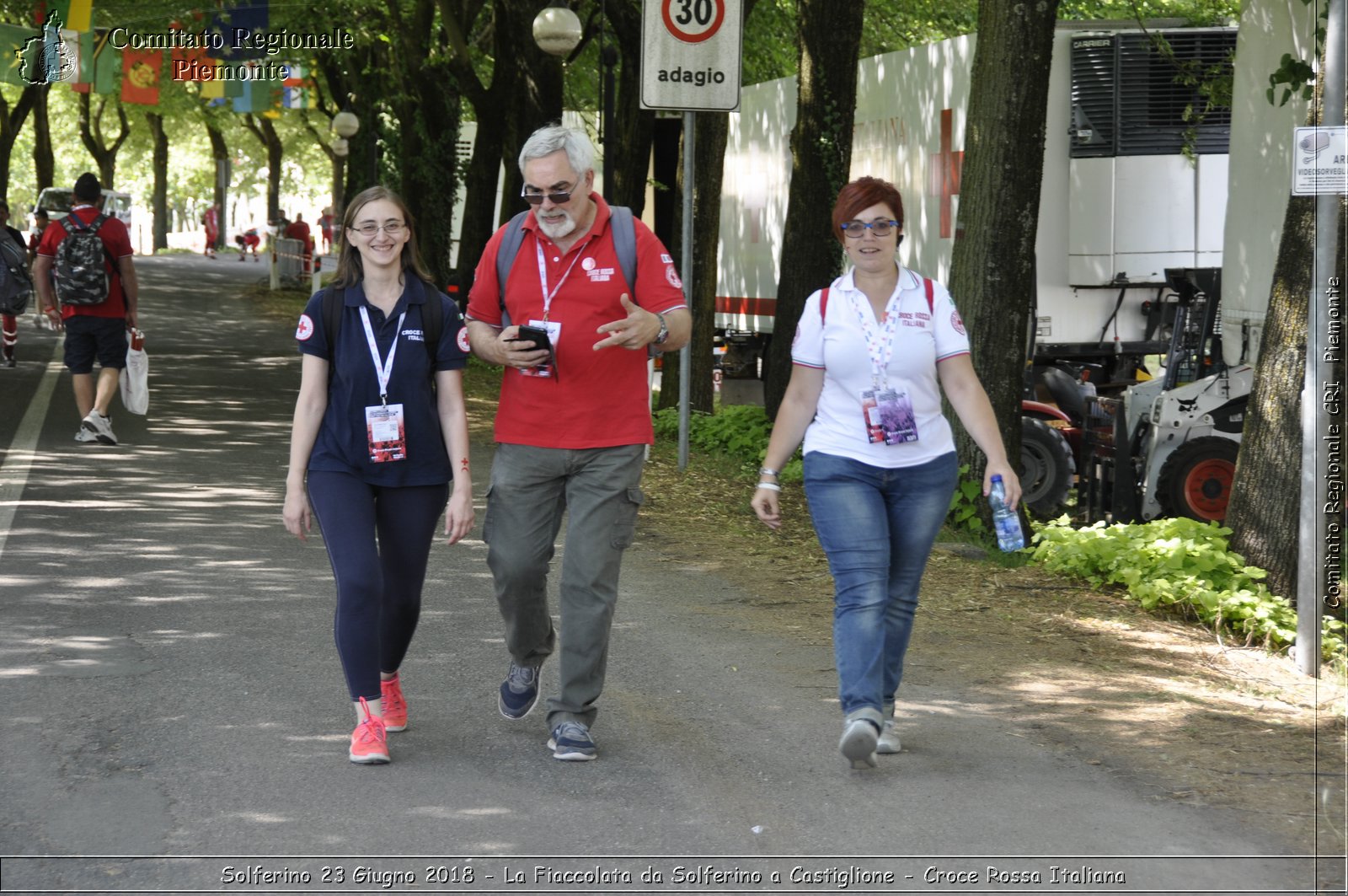 Solferino 23 Giugno 2018 - La Fiaccolata da Solferino a Castiglione - Croce Rossa Italiana- Comitato Regionale del Piemonte