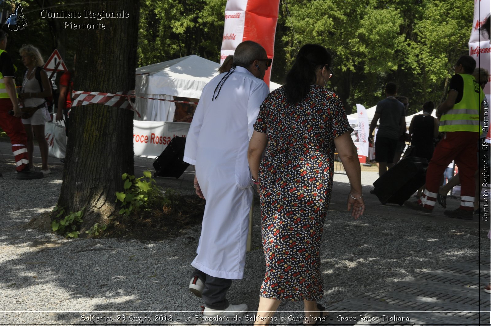 Solferino 23 Giugno 2018 - La Fiaccolata da Solferino a Castiglione - Croce Rossa Italiana- Comitato Regionale del Piemonte