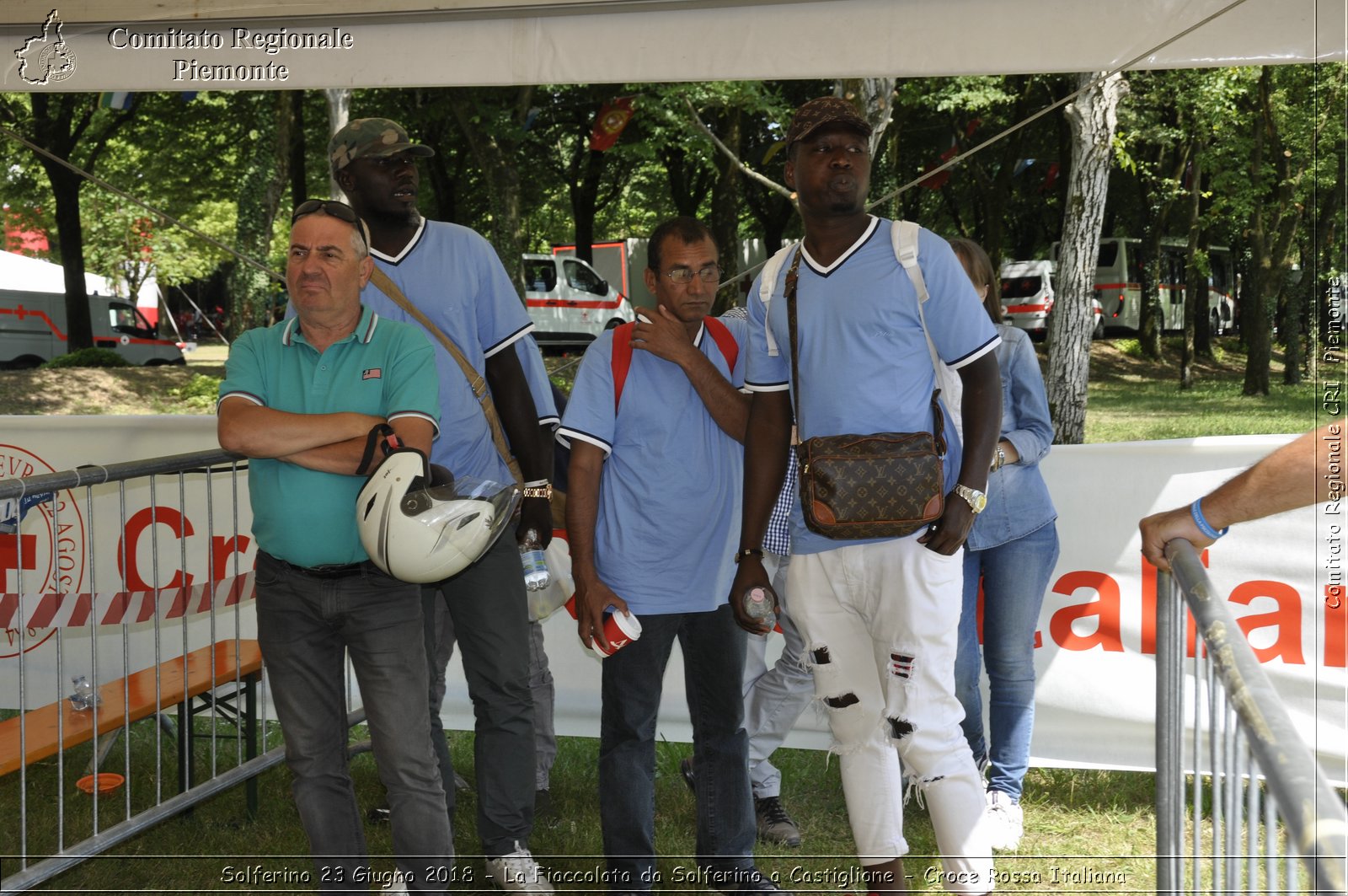 Solferino 23 Giugno 2018 - La Fiaccolata da Solferino a Castiglione - Croce Rossa Italiana- Comitato Regionale del Piemonte