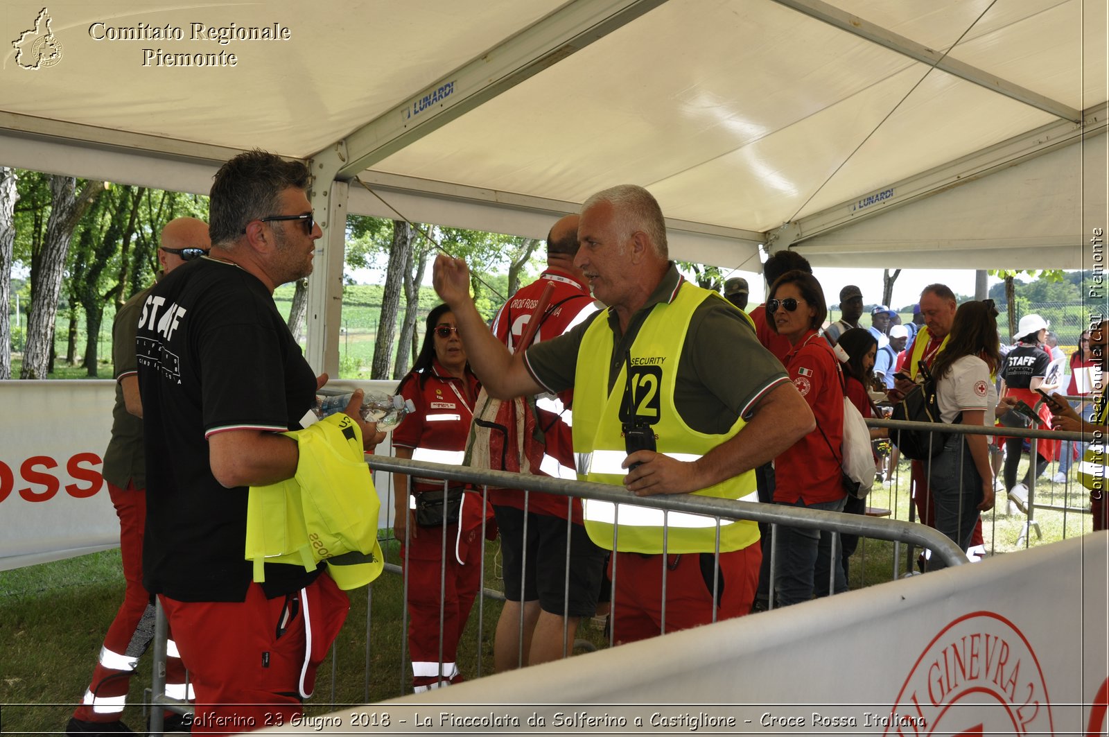 Solferino 23 Giugno 2018 - La Fiaccolata da Solferino a Castiglione - Croce Rossa Italiana- Comitato Regionale del Piemonte