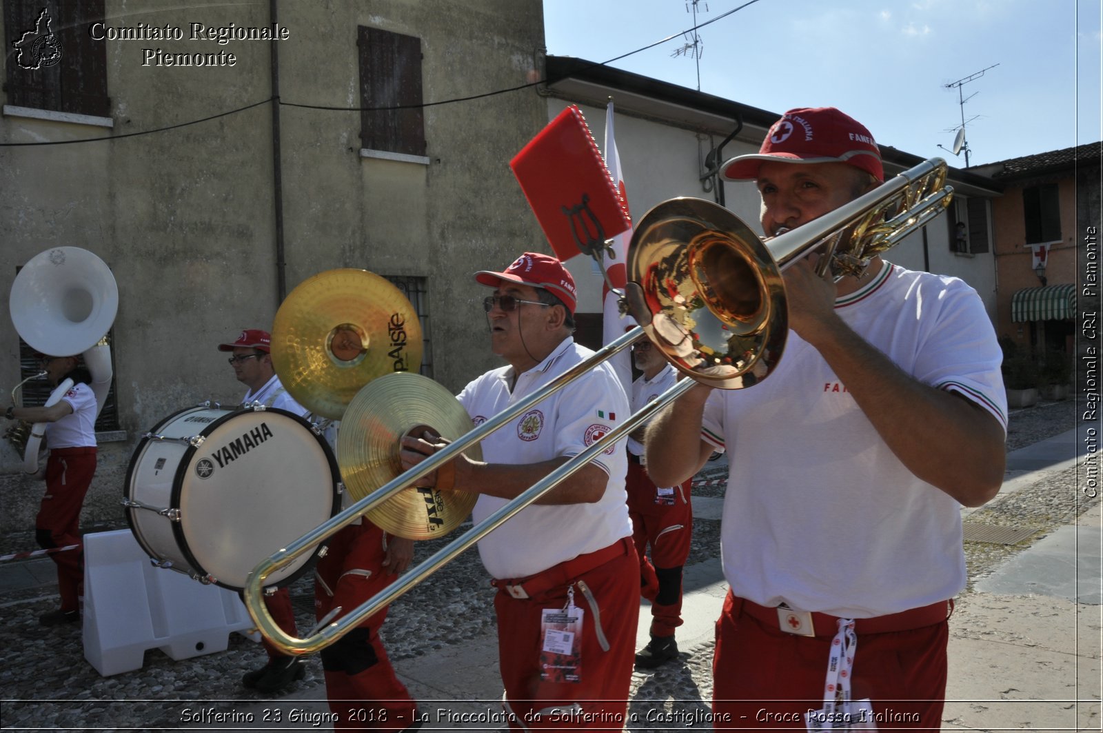 Solferino 23 Giugno 2018 - La Fiaccolata da Solferino a Castiglione - Croce Rossa Italiana- Comitato Regionale del Piemonte