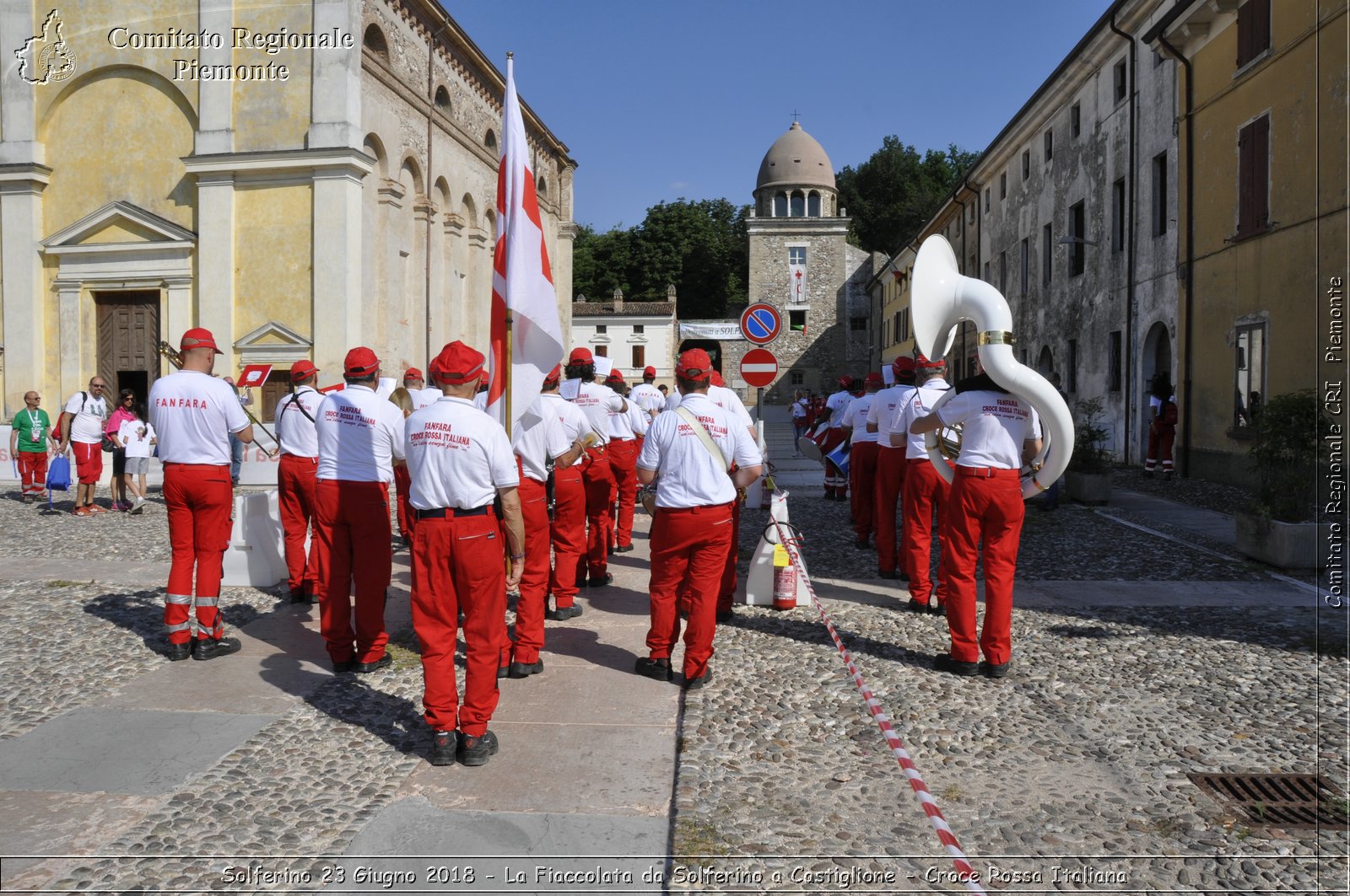 Solferino 23 Giugno 2018 - La Fiaccolata da Solferino a Castiglione - Croce Rossa Italiana- Comitato Regionale del Piemonte