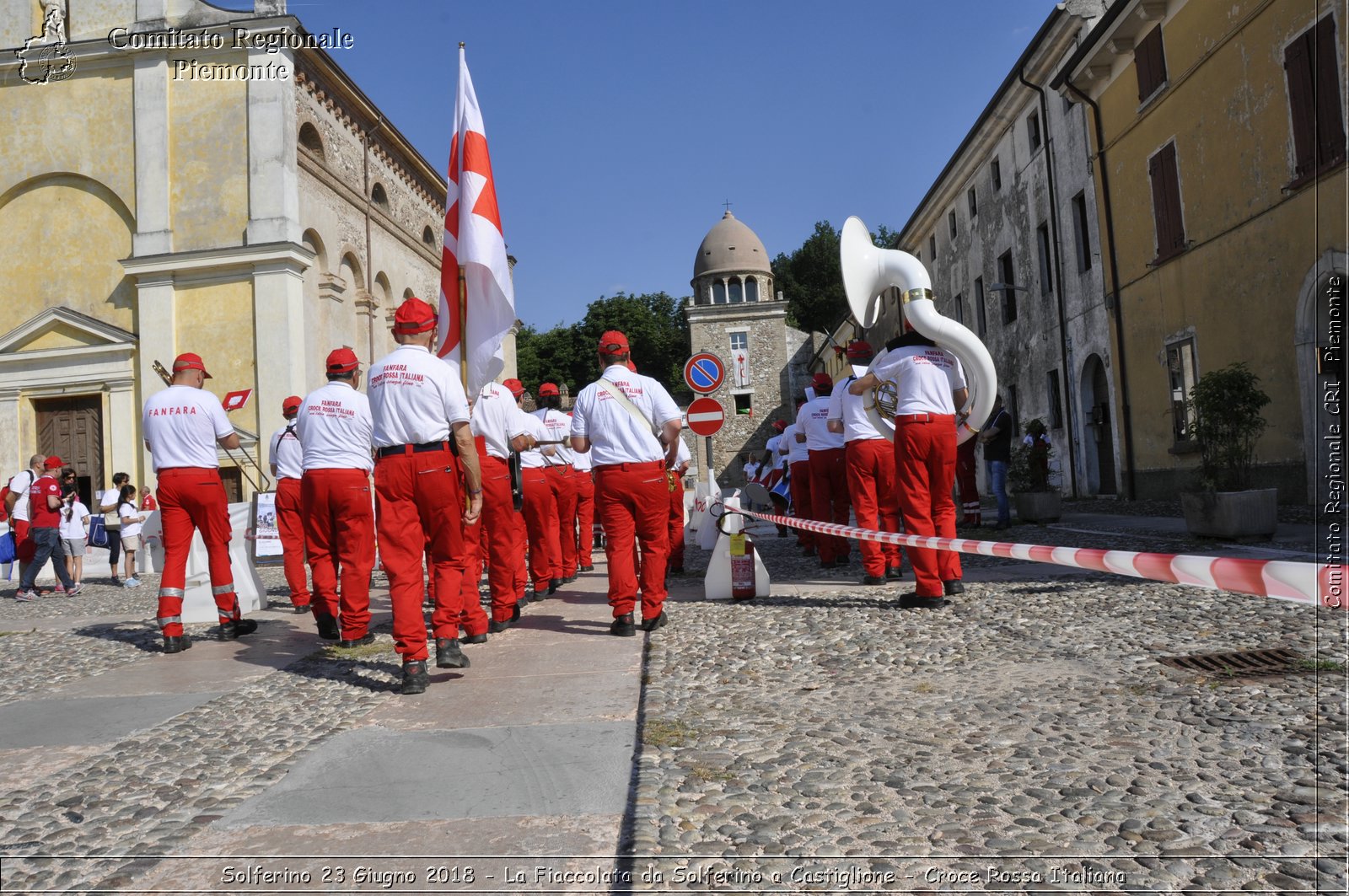 Solferino 23 Giugno 2018 - La Fiaccolata da Solferino a Castiglione - Croce Rossa Italiana- Comitato Regionale del Piemonte