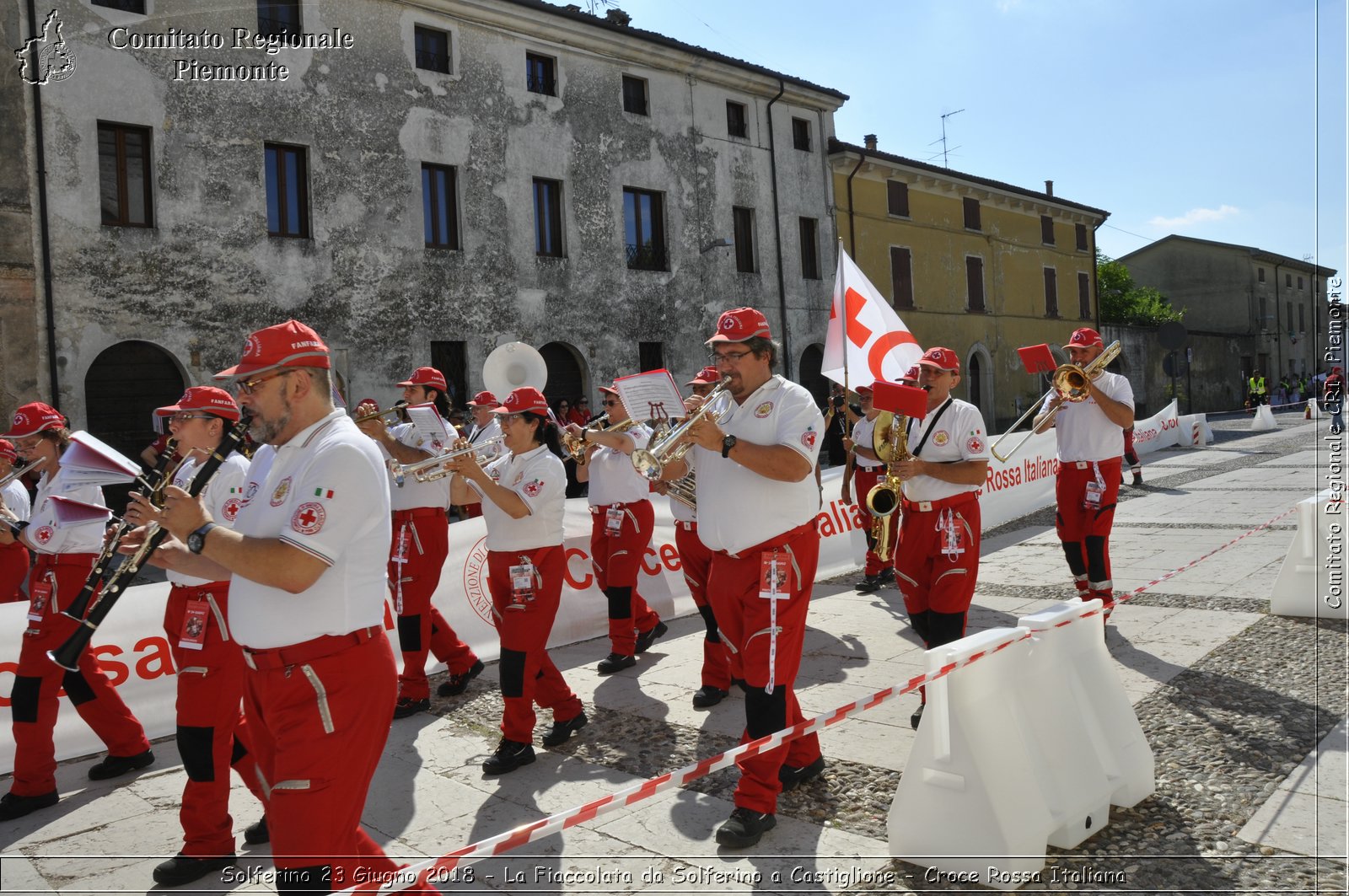 Solferino 23 Giugno 2018 - La Fiaccolata da Solferino a Castiglione - Croce Rossa Italiana- Comitato Regionale del Piemonte