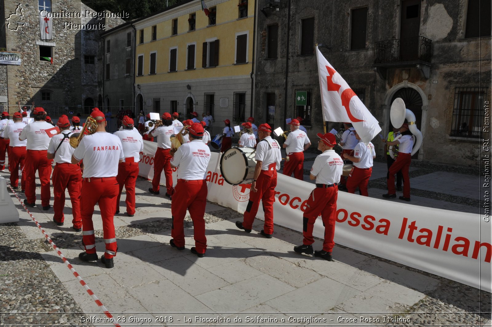 Solferino 23 Giugno 2018 - La Fiaccolata da Solferino a Castiglione - Croce Rossa Italiana- Comitato Regionale del Piemonte